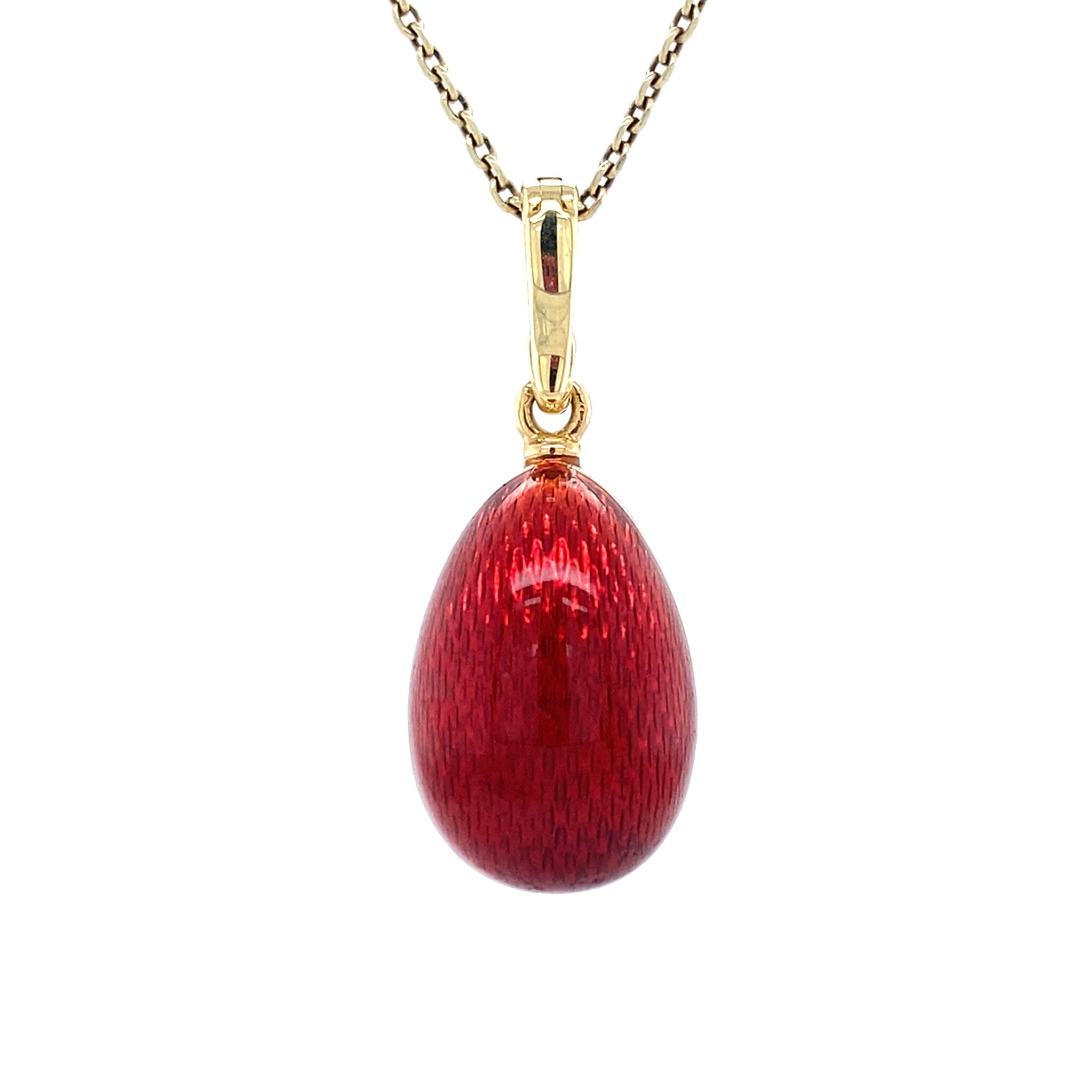 Vintage gold Fabergé pendant 18 kt