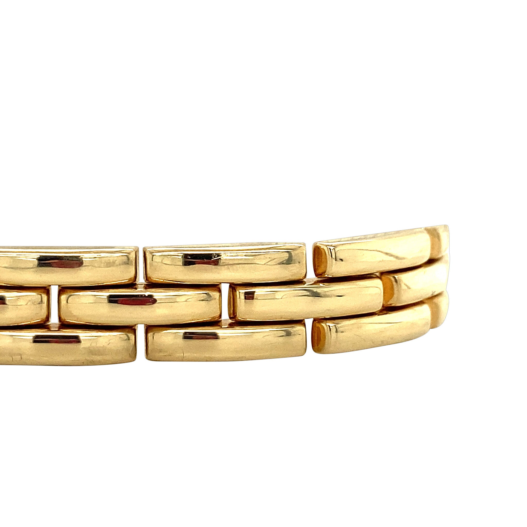 Gold bracelet fantasy 19 cm 14 krt