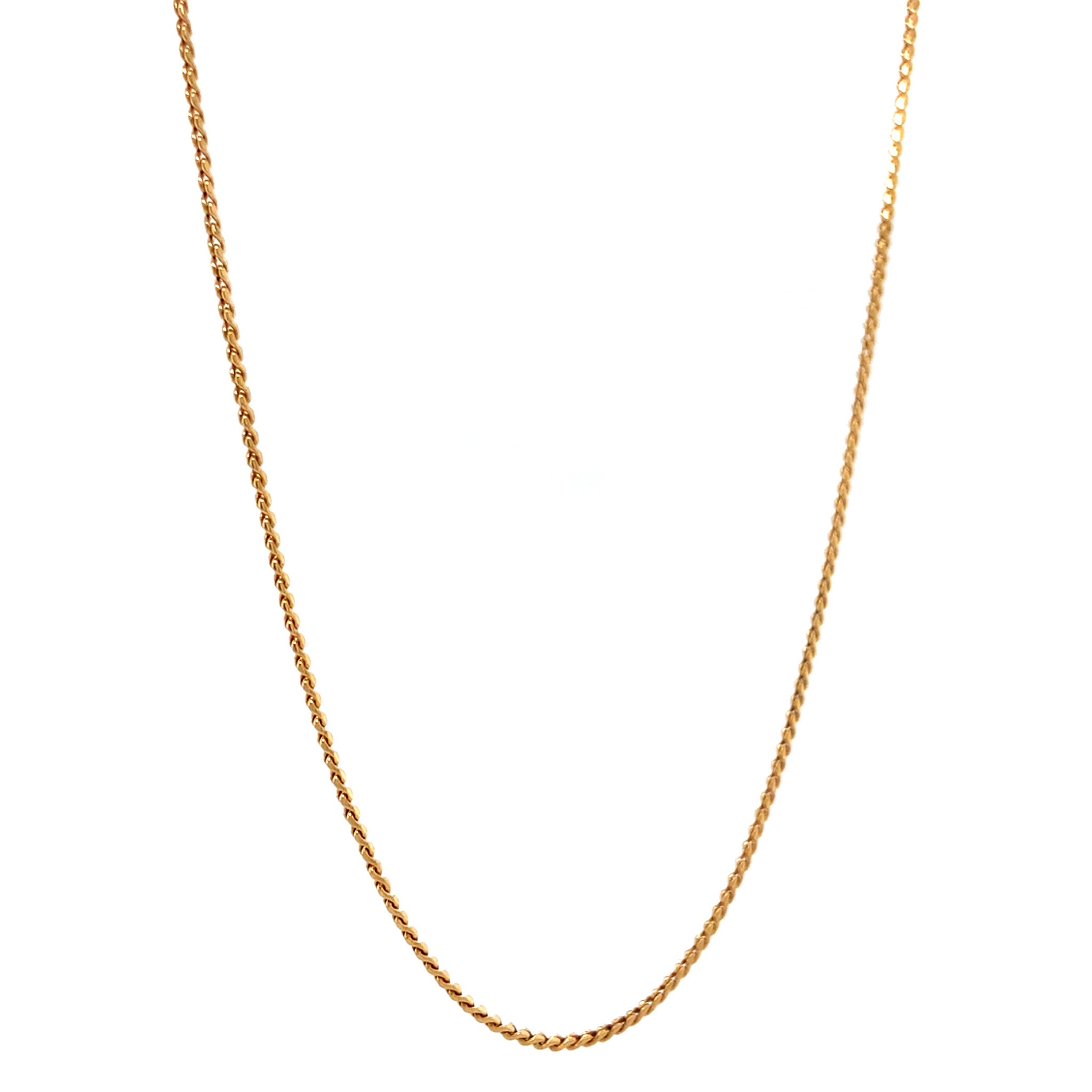 Gold necklace s-link 20 kt