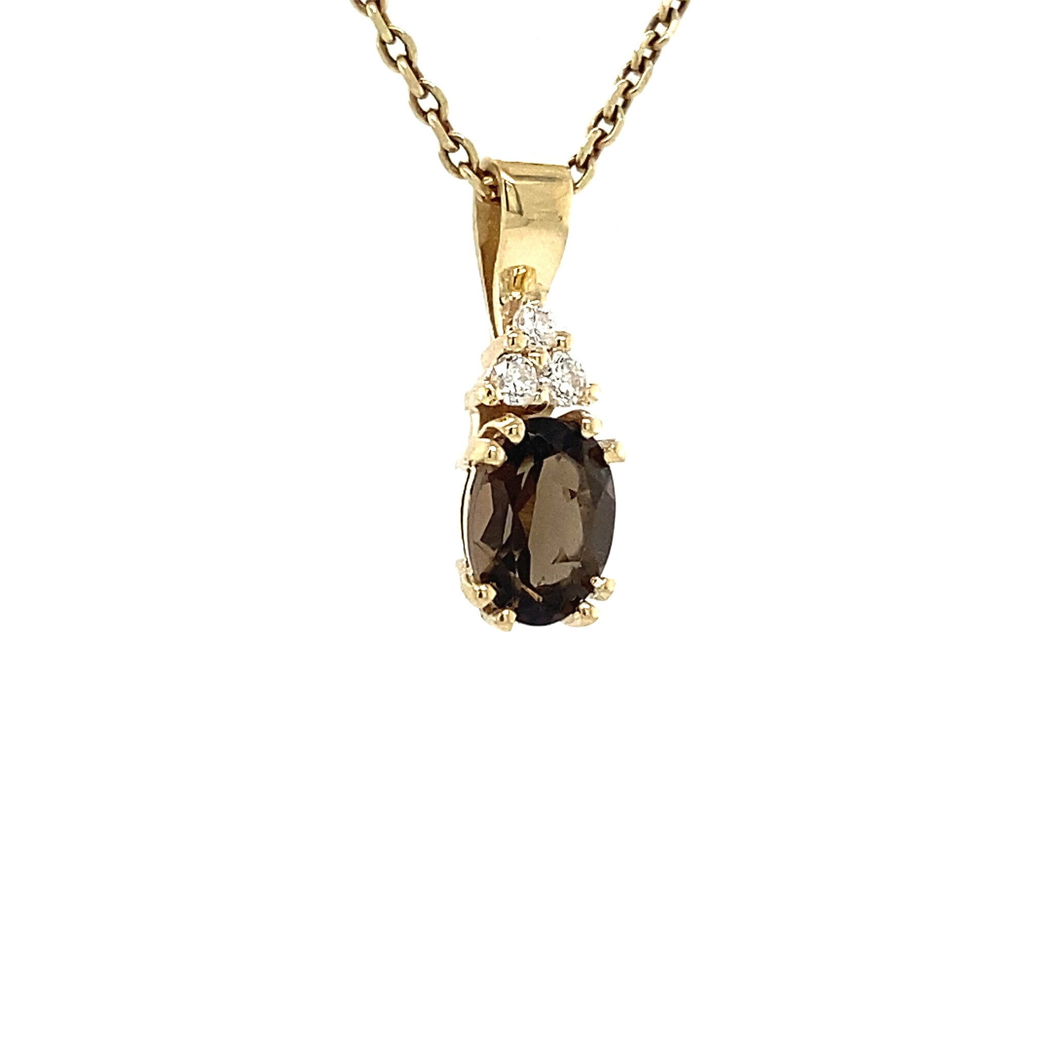 Audrey pendant 14 kt - Solid Rock
