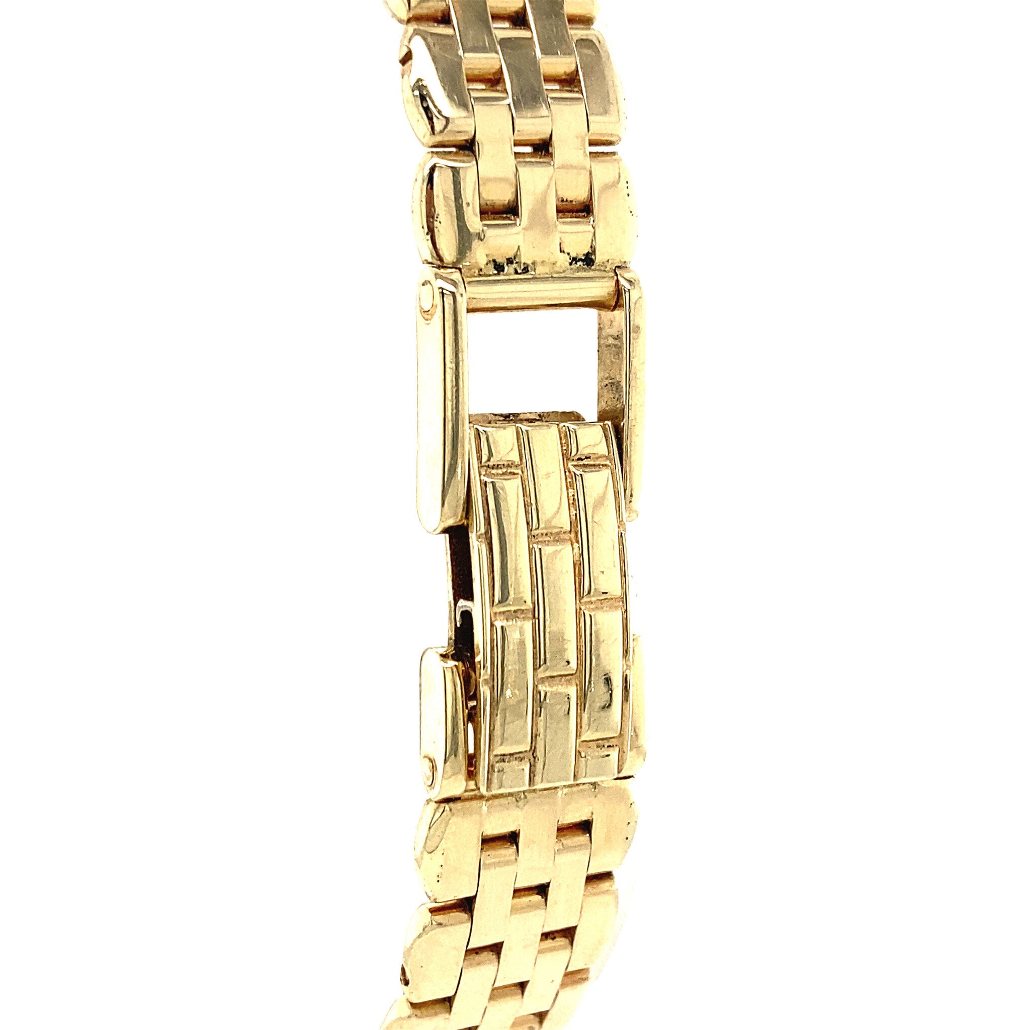 14 kt gold Palerma watch with diamond