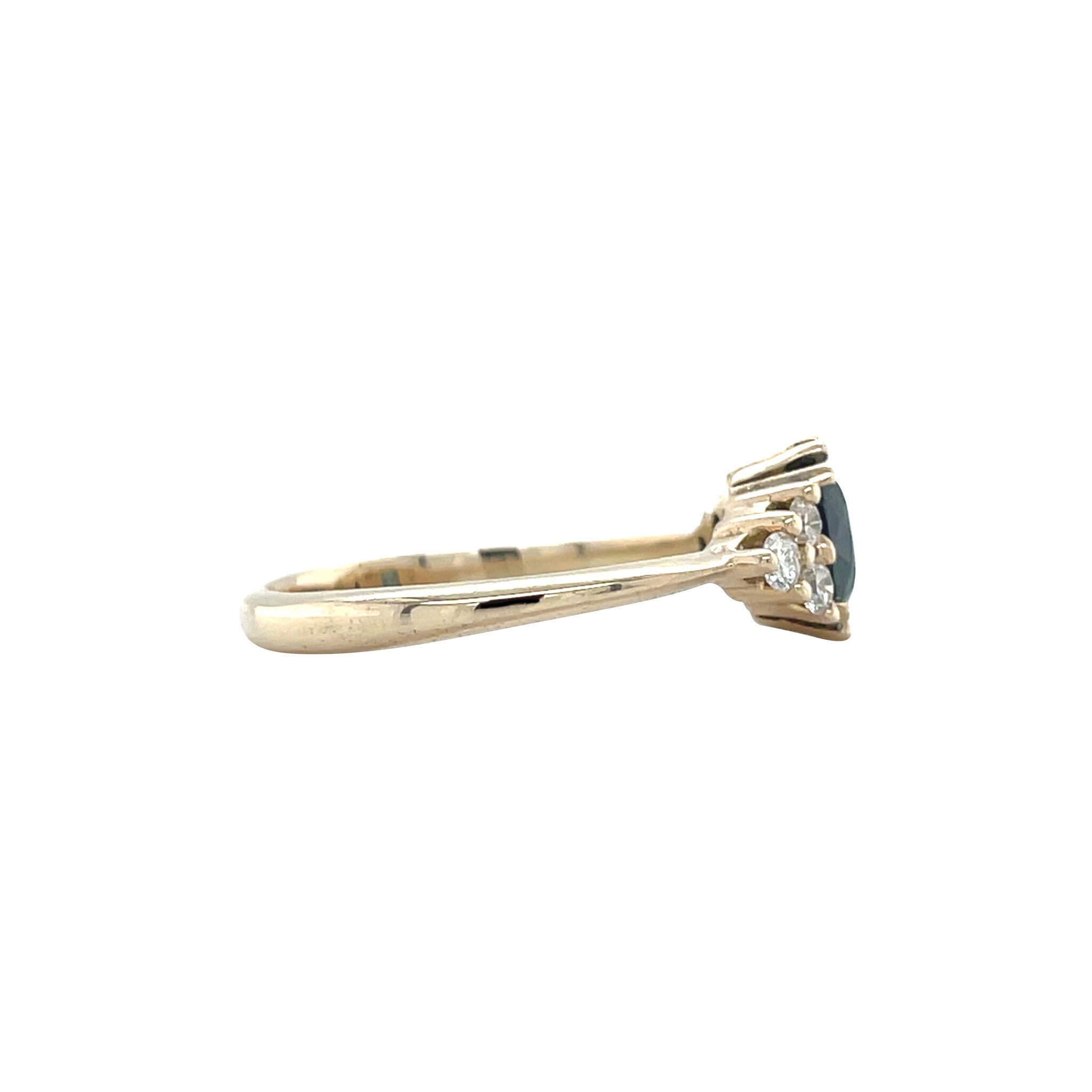 Audrey ring 14 kt - Sapphire