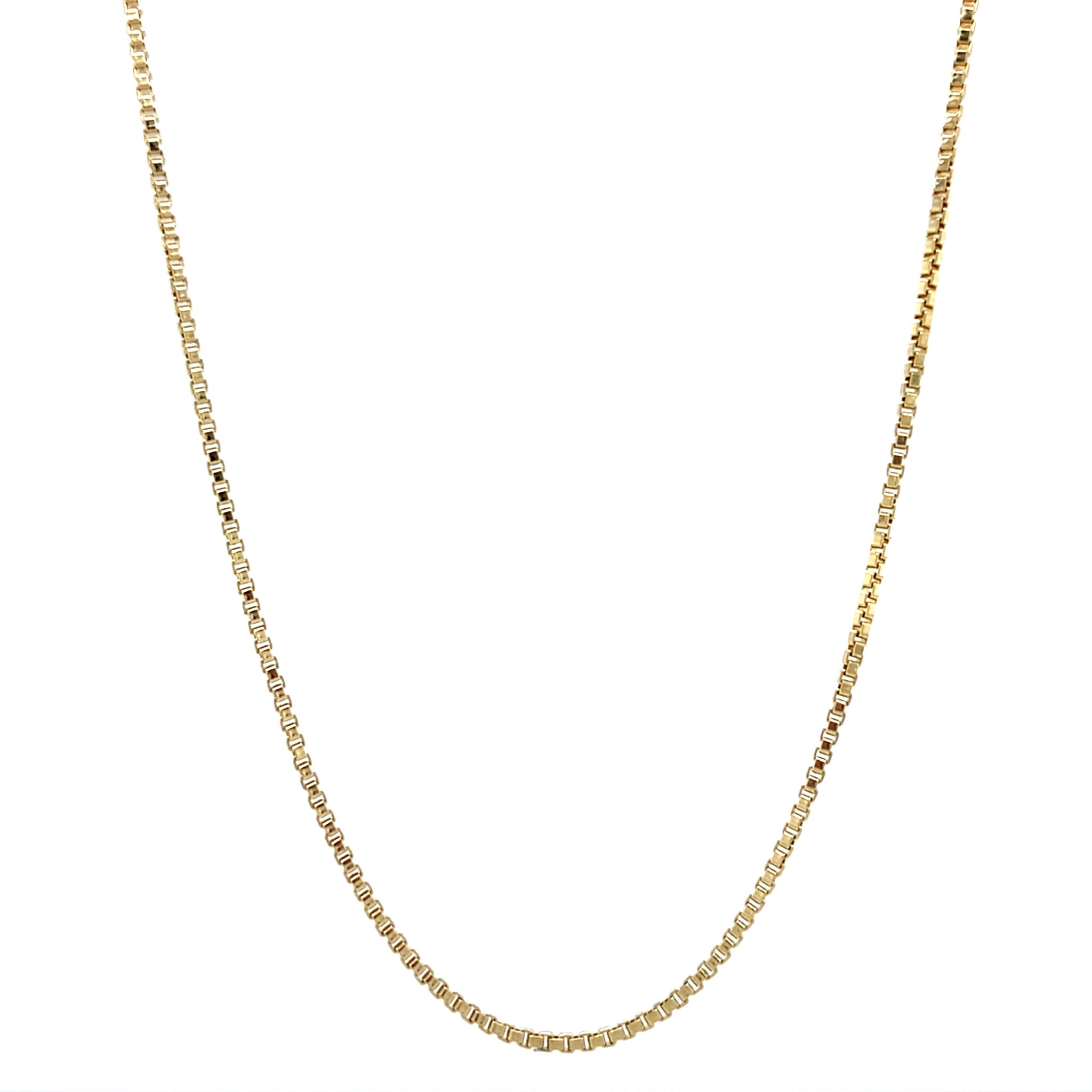 Gouden vintage venetiaan collier 14 krt