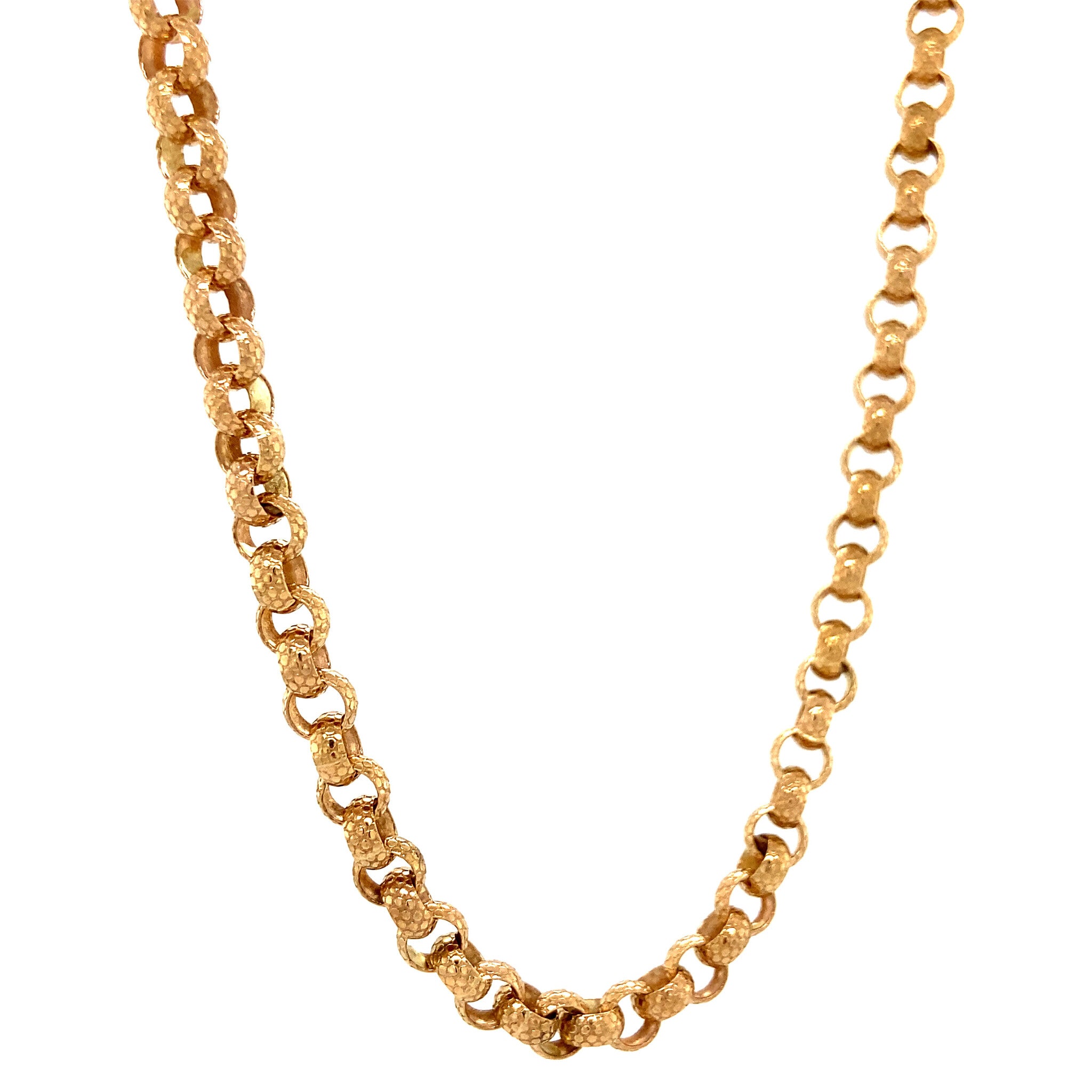 Gouden jasseron collier 18 krt