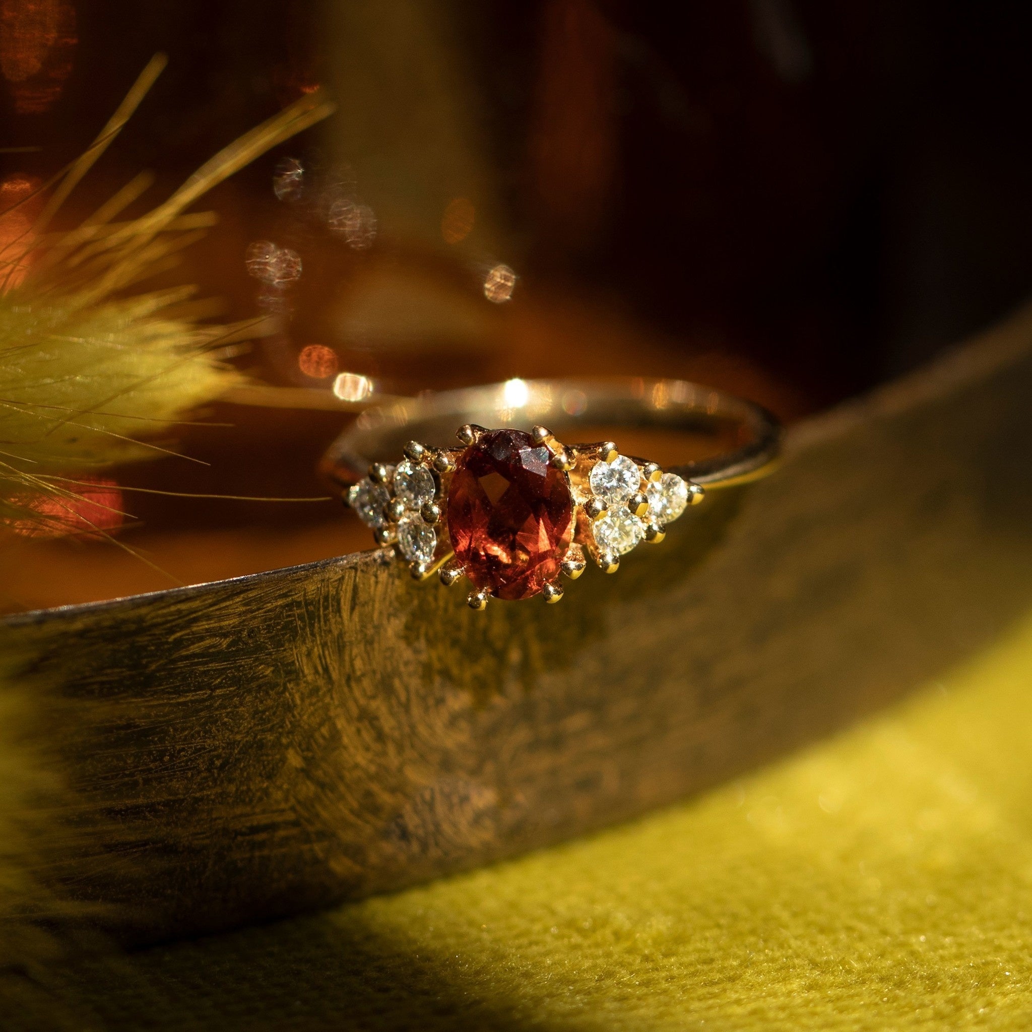 Audrey ring 14 kt - Madeira