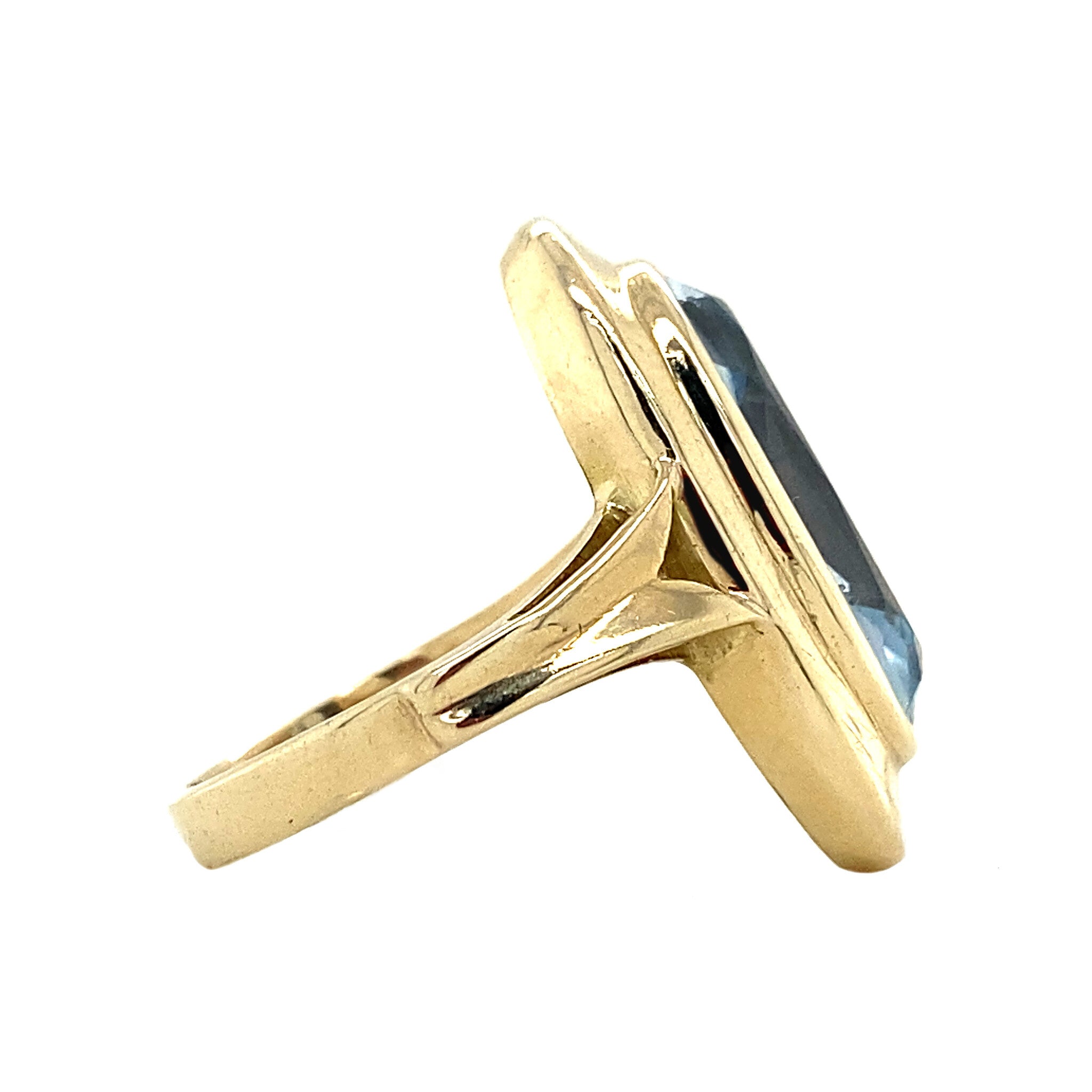 Ring met spinel 8 krt