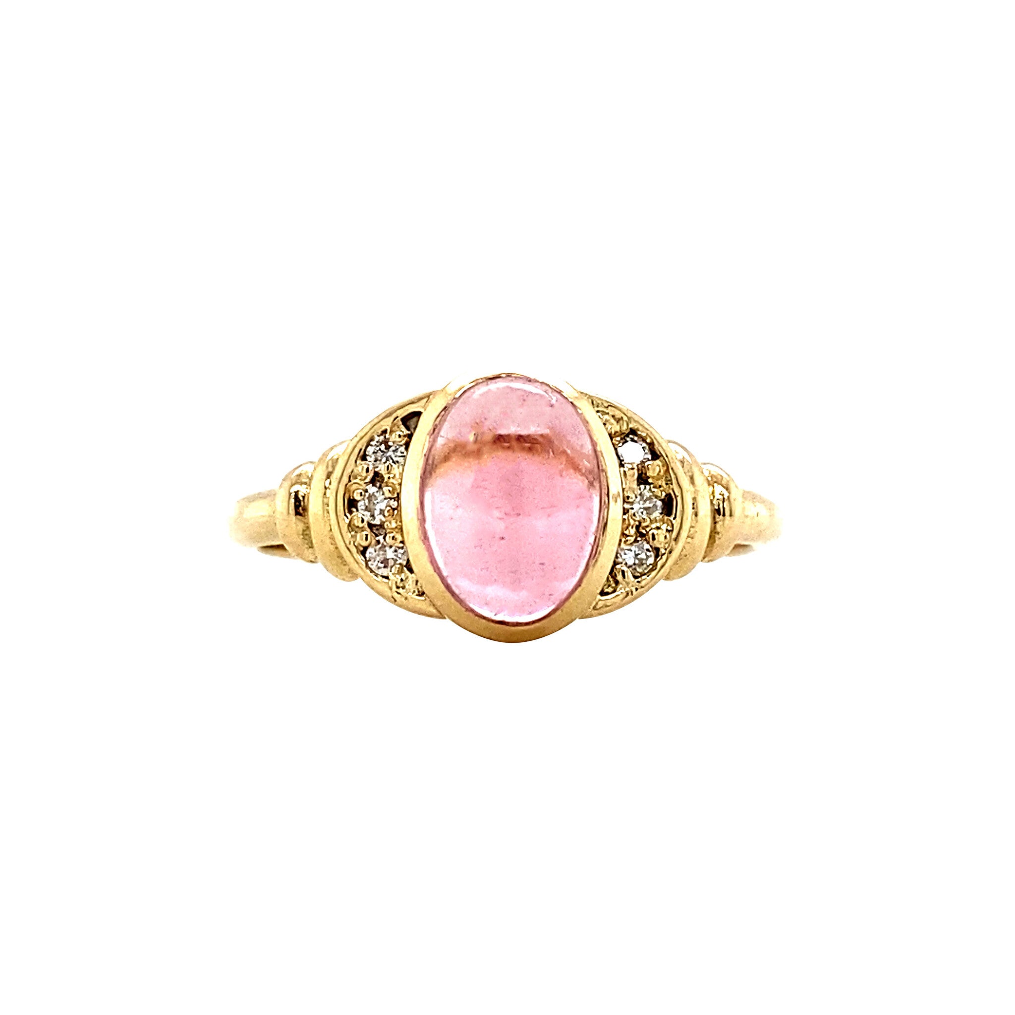 Jane ring 14 krt - Pink Sakura
