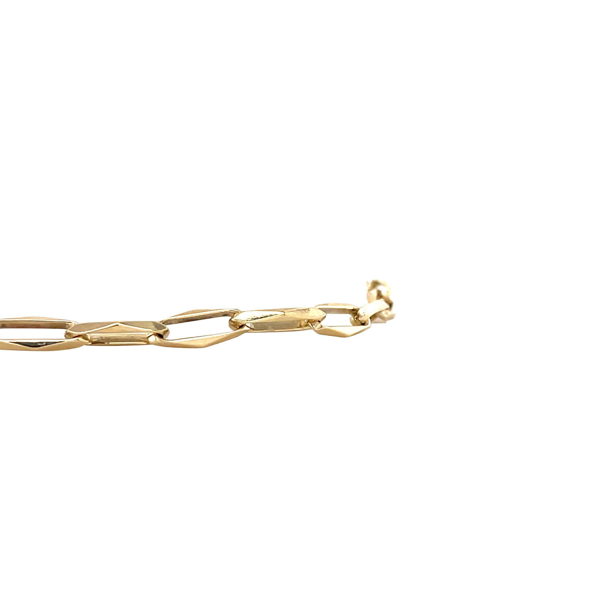 Gouden vintage closed forever armband 14 kt