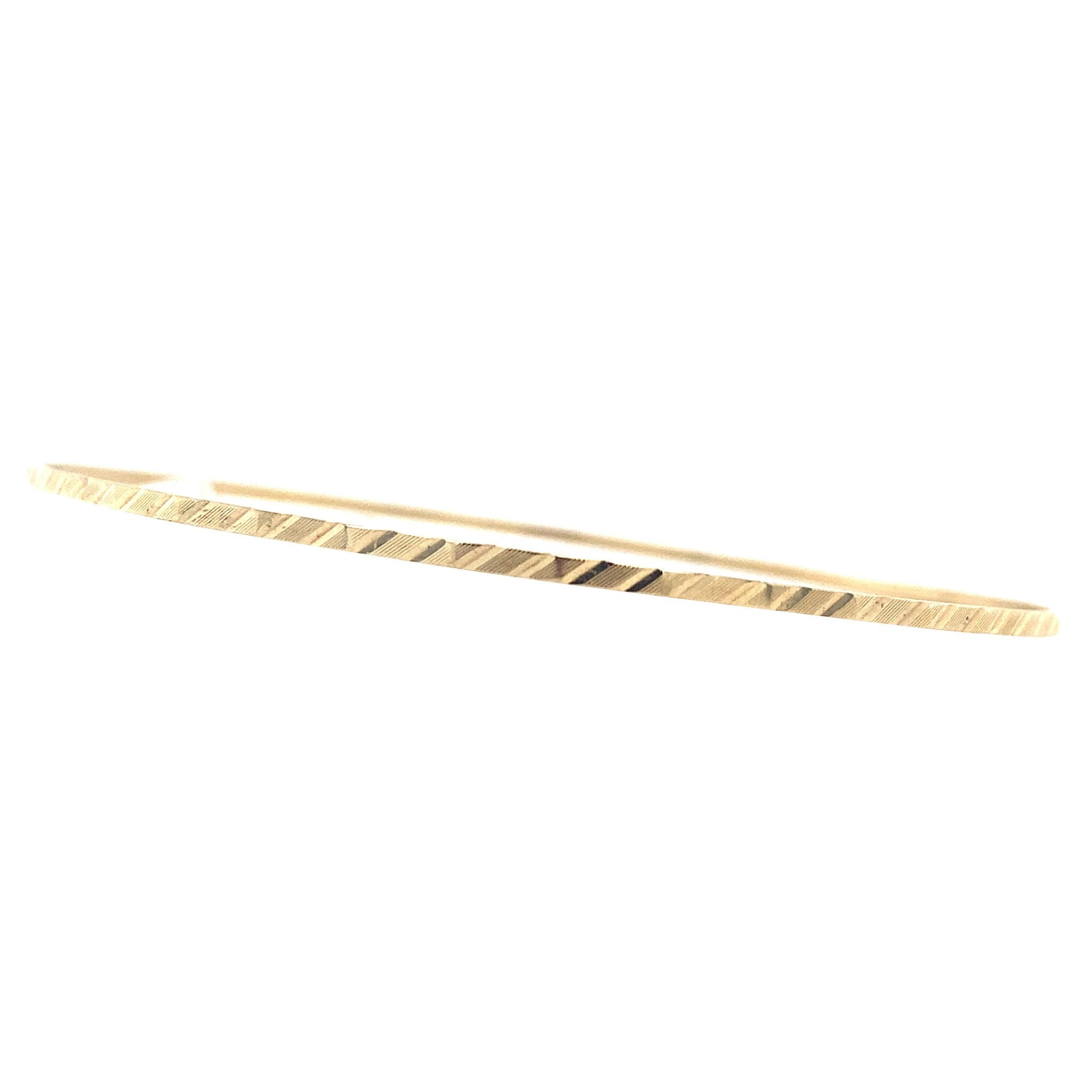 Gouden bewerkte rinkelarmband 14 krt