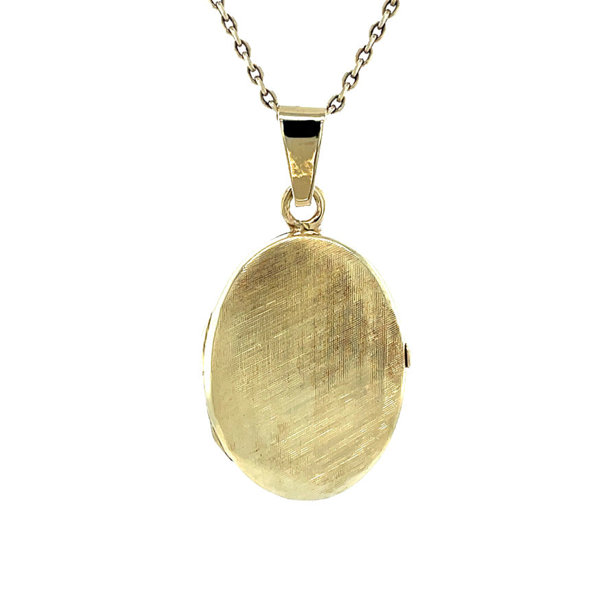 14 kt gold medallion