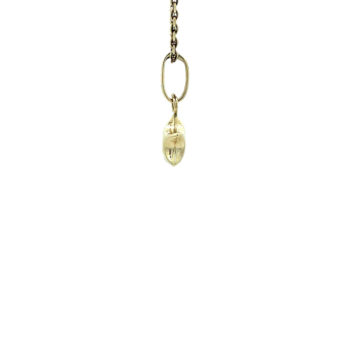 Vintage gold star pendant 14 kt