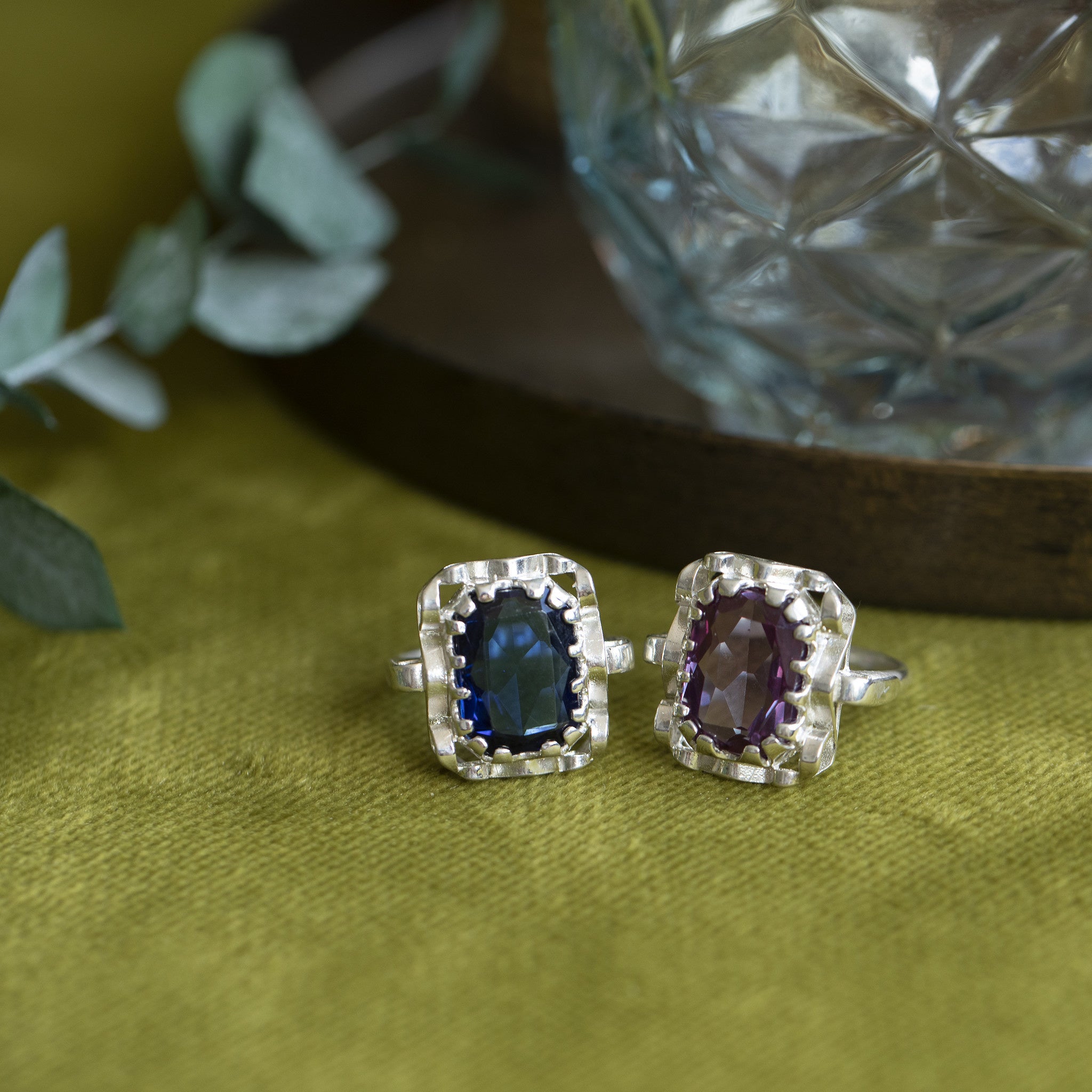 Queen's ring 925 - Lavender Love