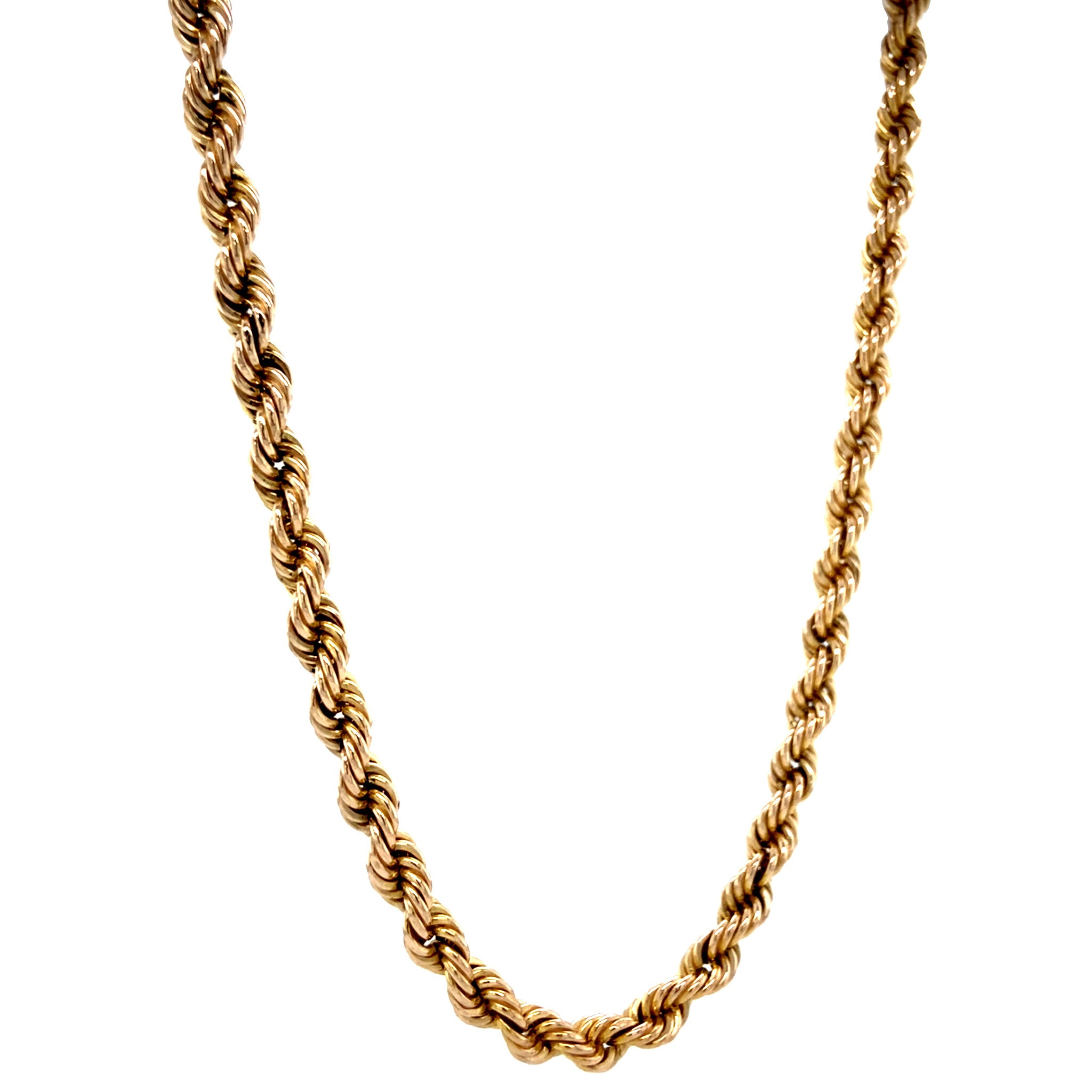 Gouden koord collier 14 krt