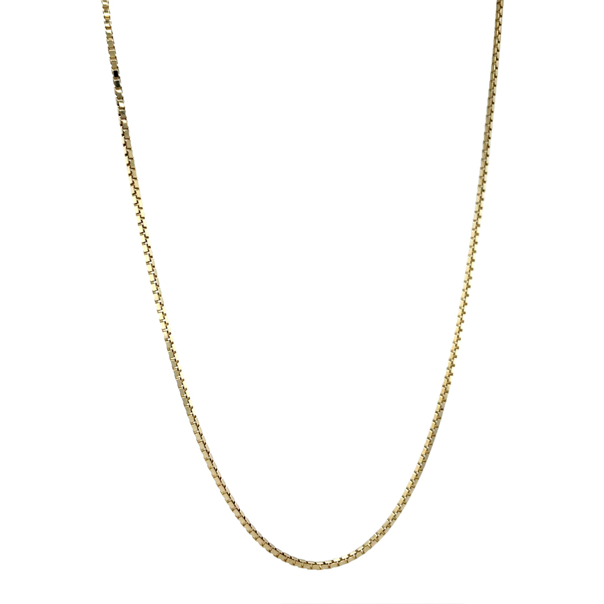 Gold vintage venetian necklace 14 kt