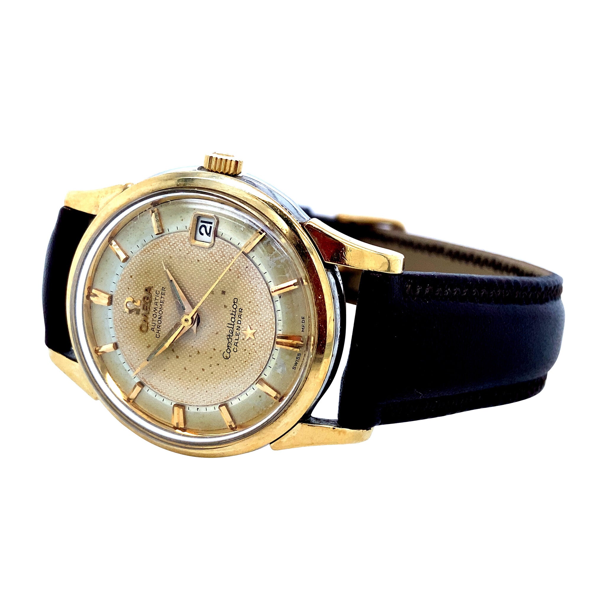 Omega Constellation watch 18 krt