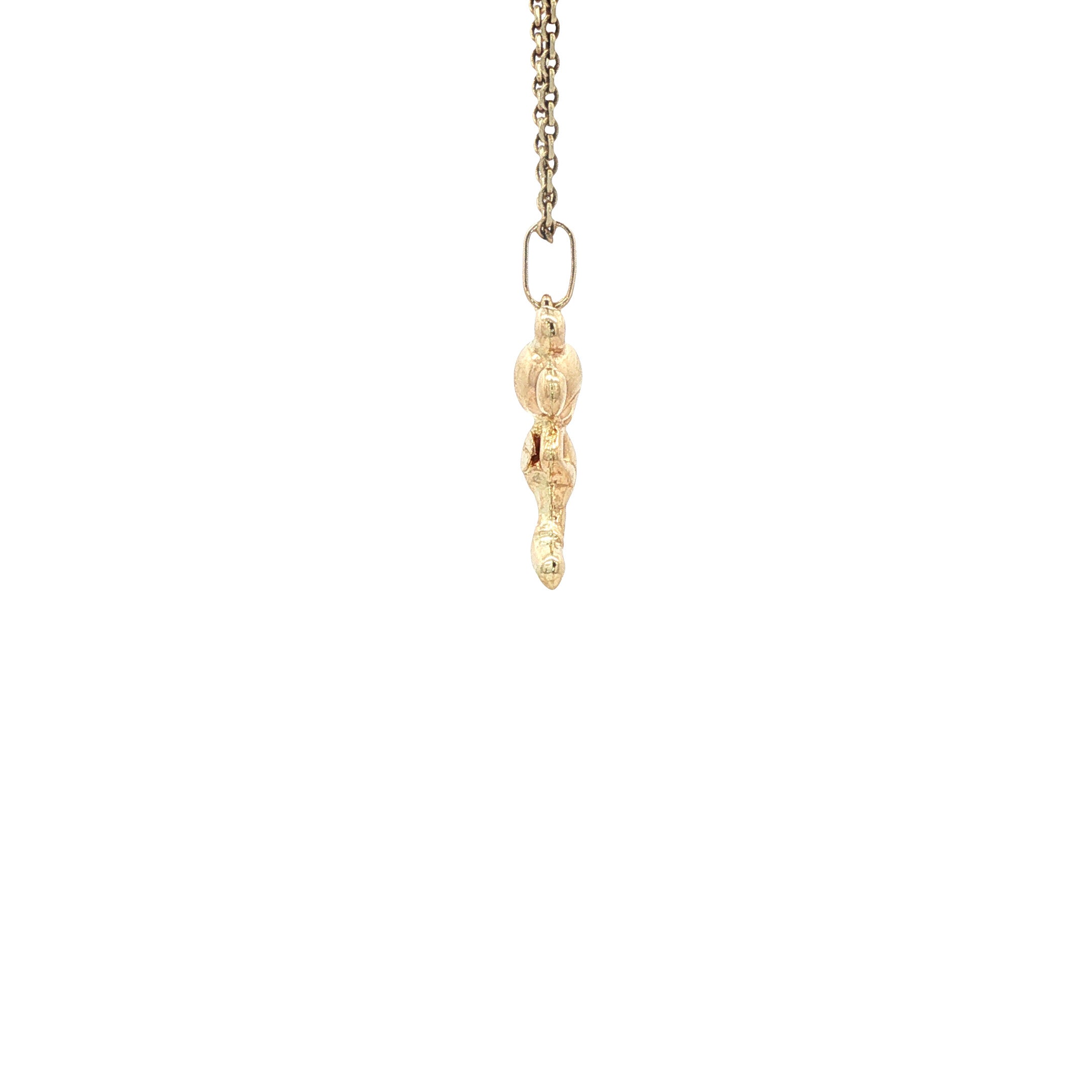 Gouden vintage Mickey Mouse hanger 14 kt
