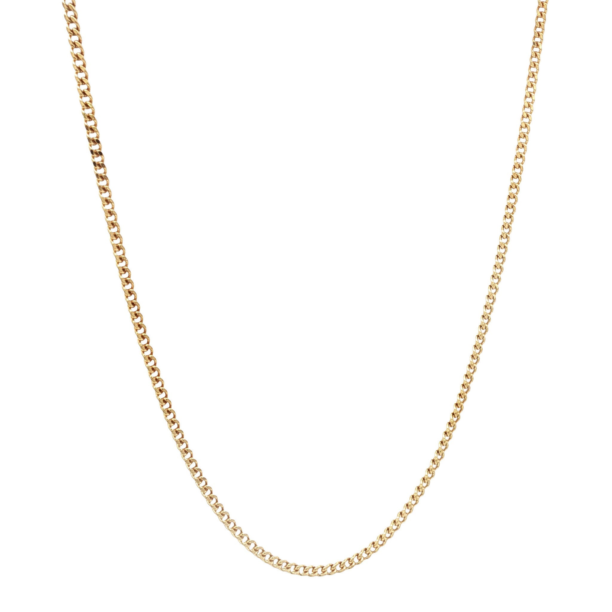 Gourmet necklace 9 kt