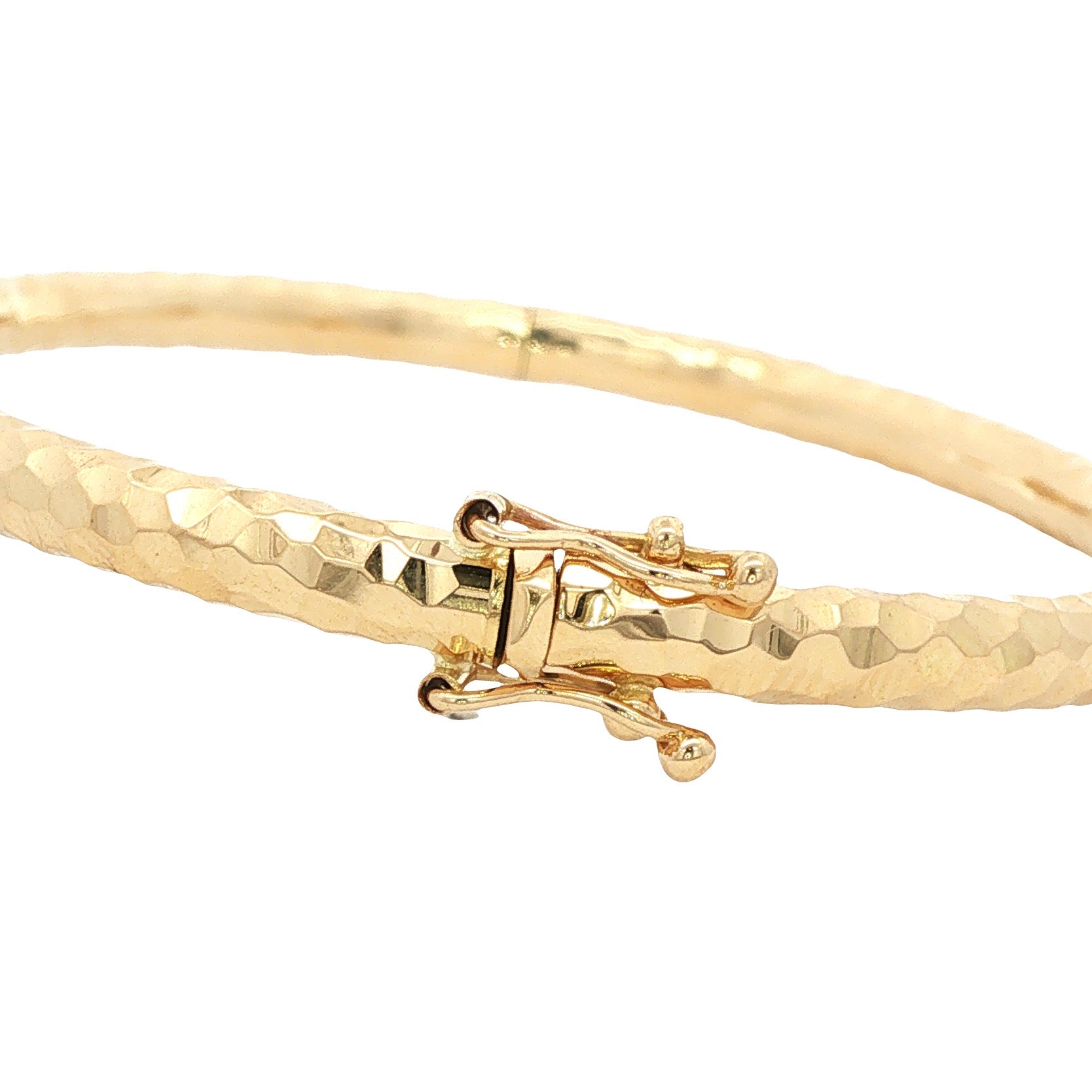 18 kt gold vintage fantasy bangle