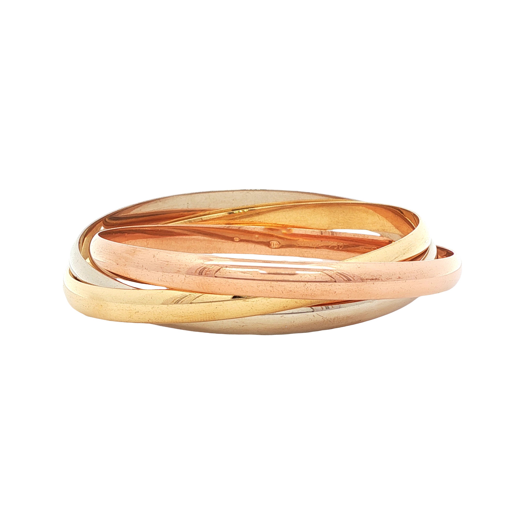 Vintage Cartier Trinity bracelet 18 kt