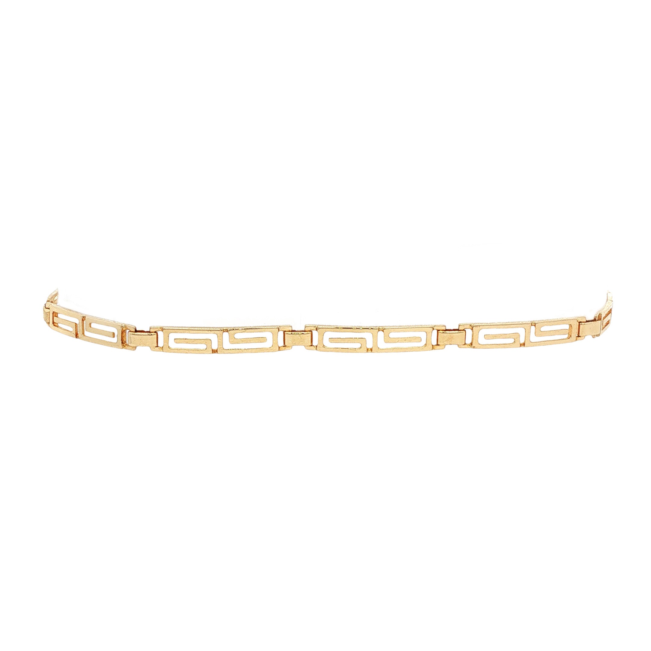 Vintage meander armband 12 kt