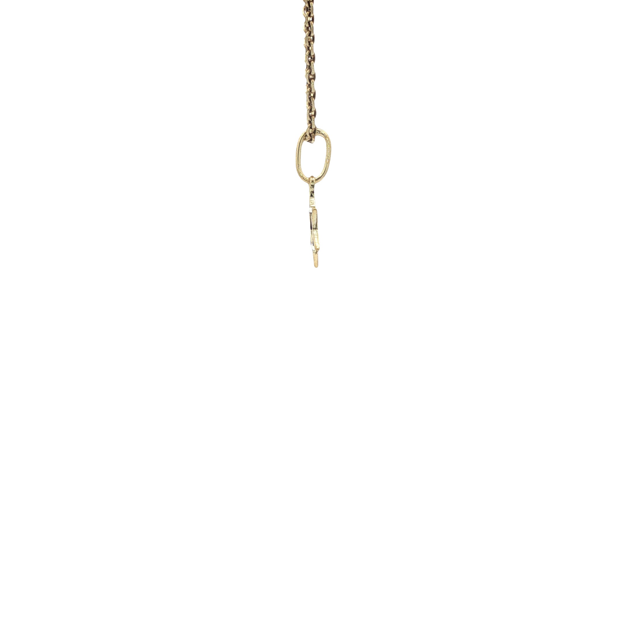 Gouden vintage Davidster hanger 14 kt