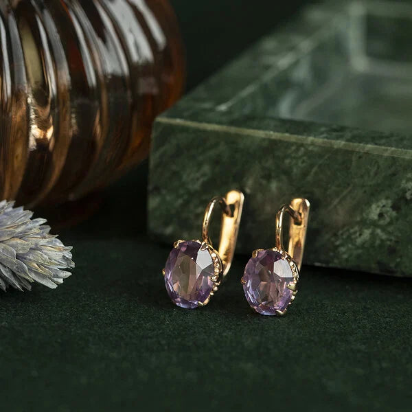 Oorbellen met edelsteen