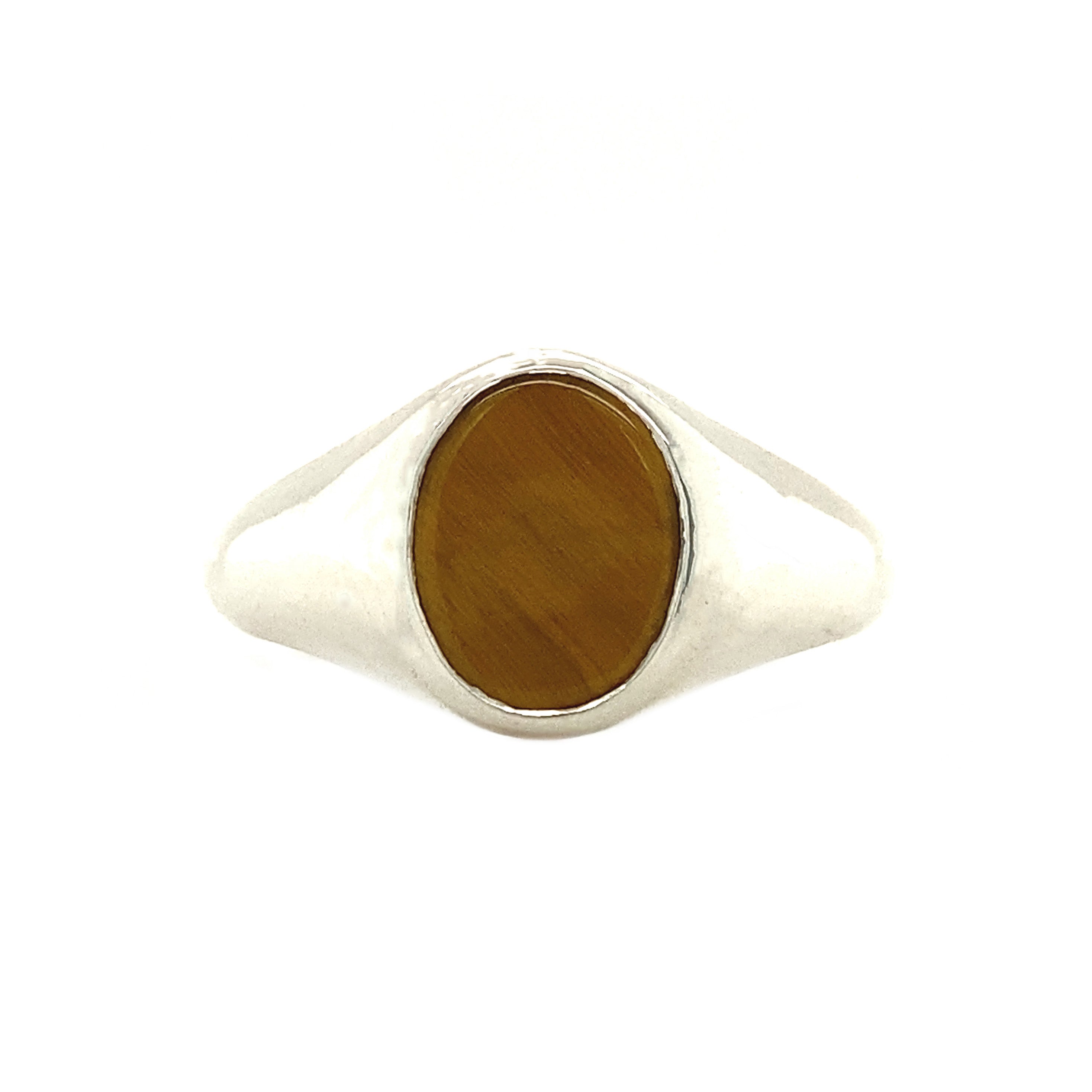 Twiggy ring xs 925 - Tiger Eye