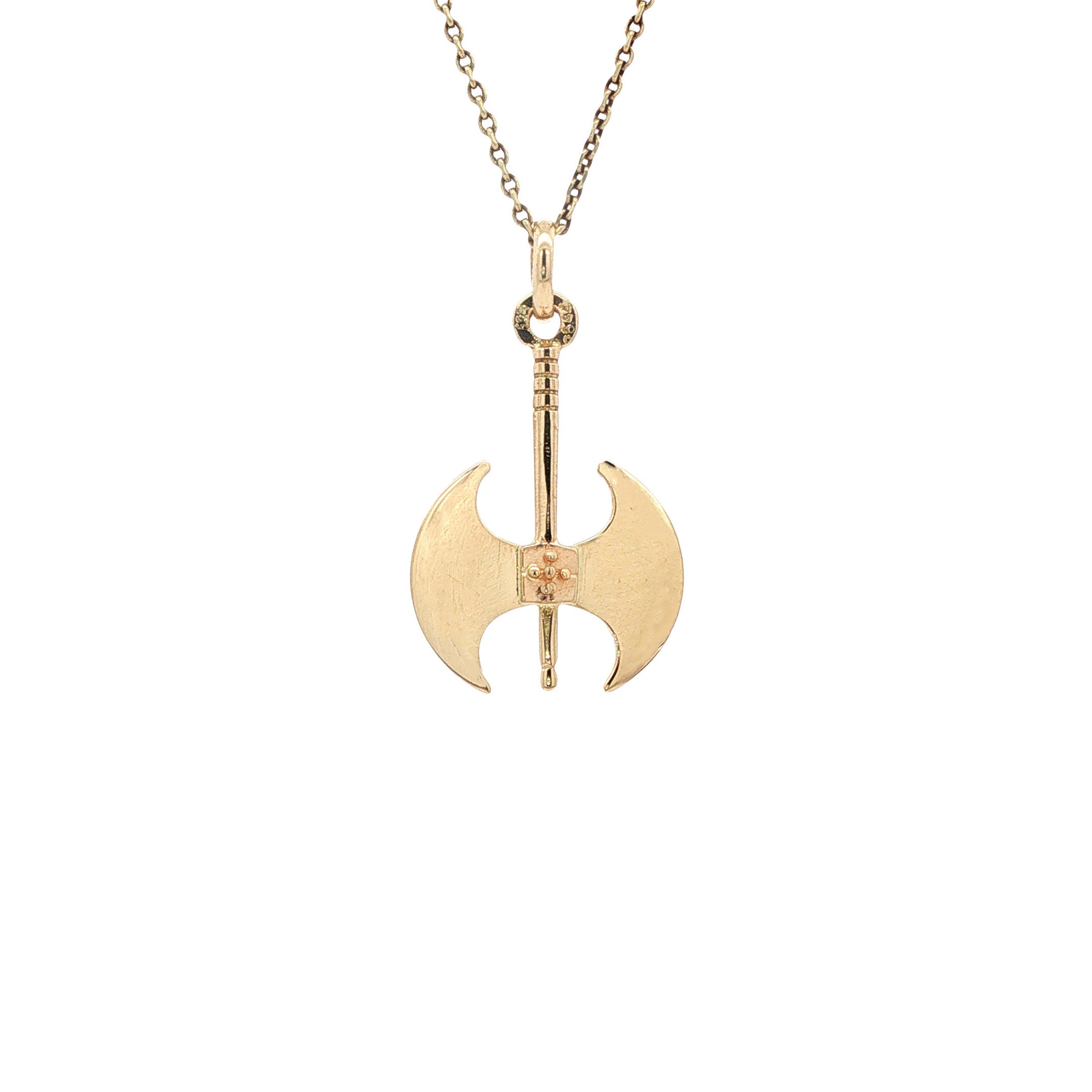 Vintage labrys hanger 12 kt