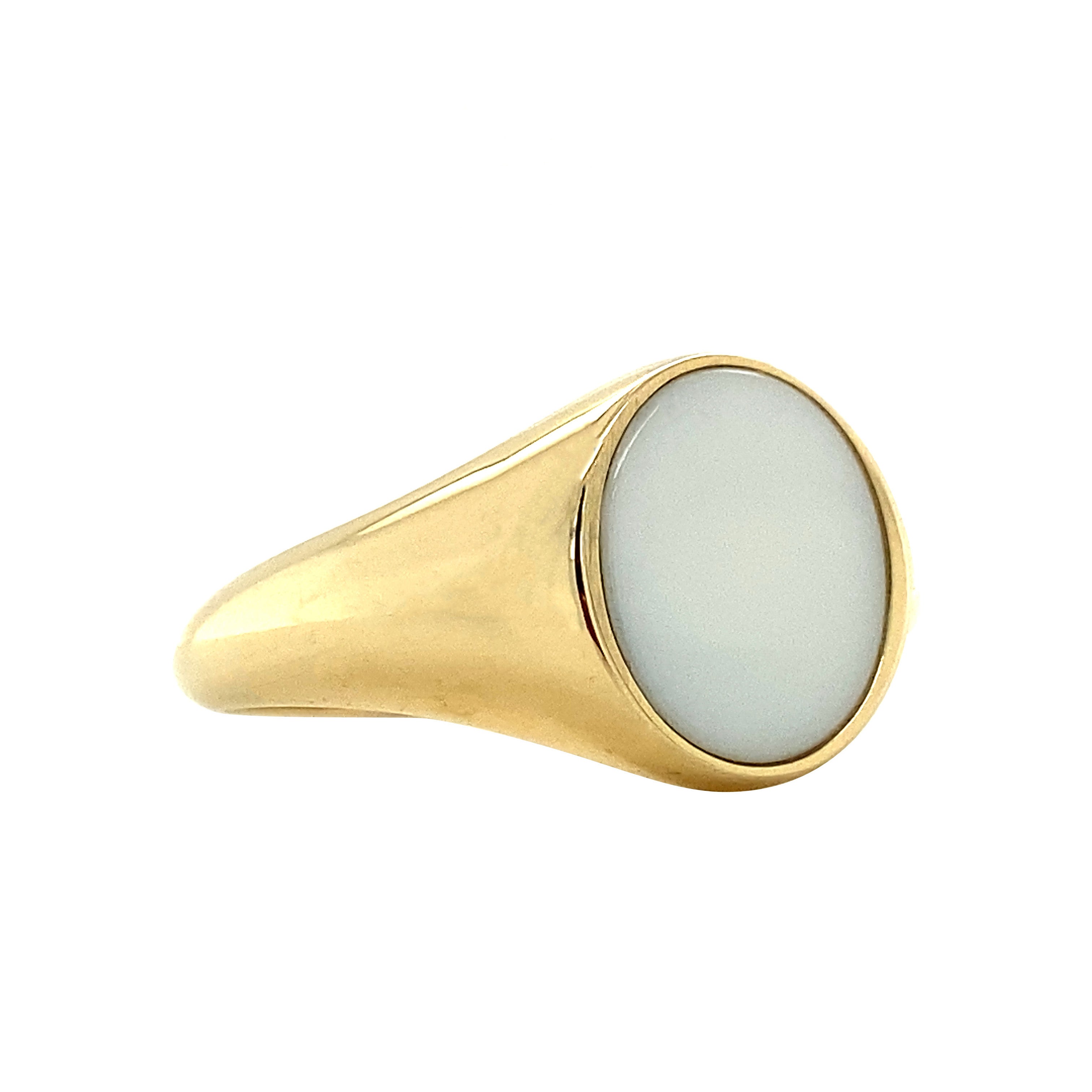 Twiggy ring 14 krt - Cloudy Sky