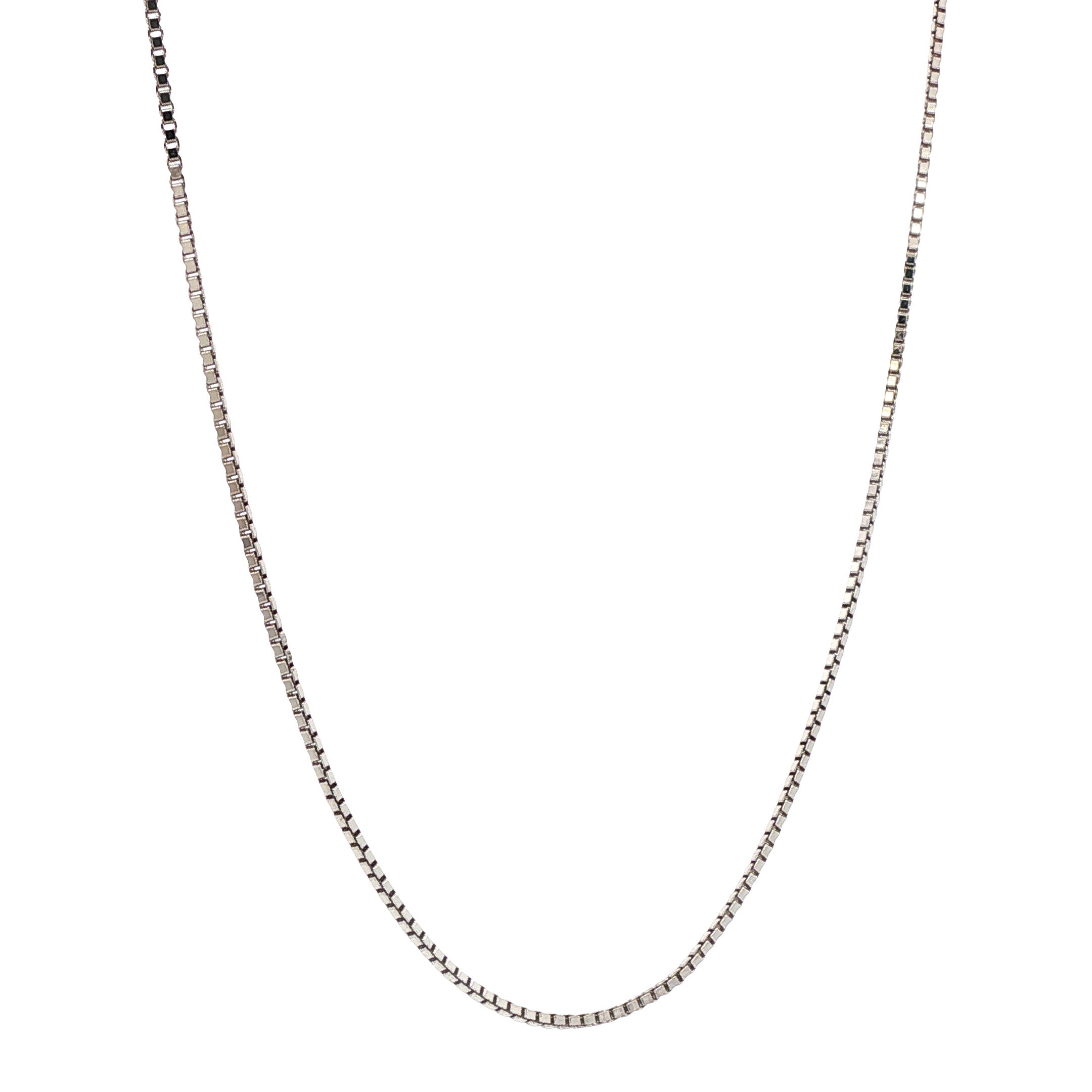 Witgouden vintage venetiaan collier 14 kt