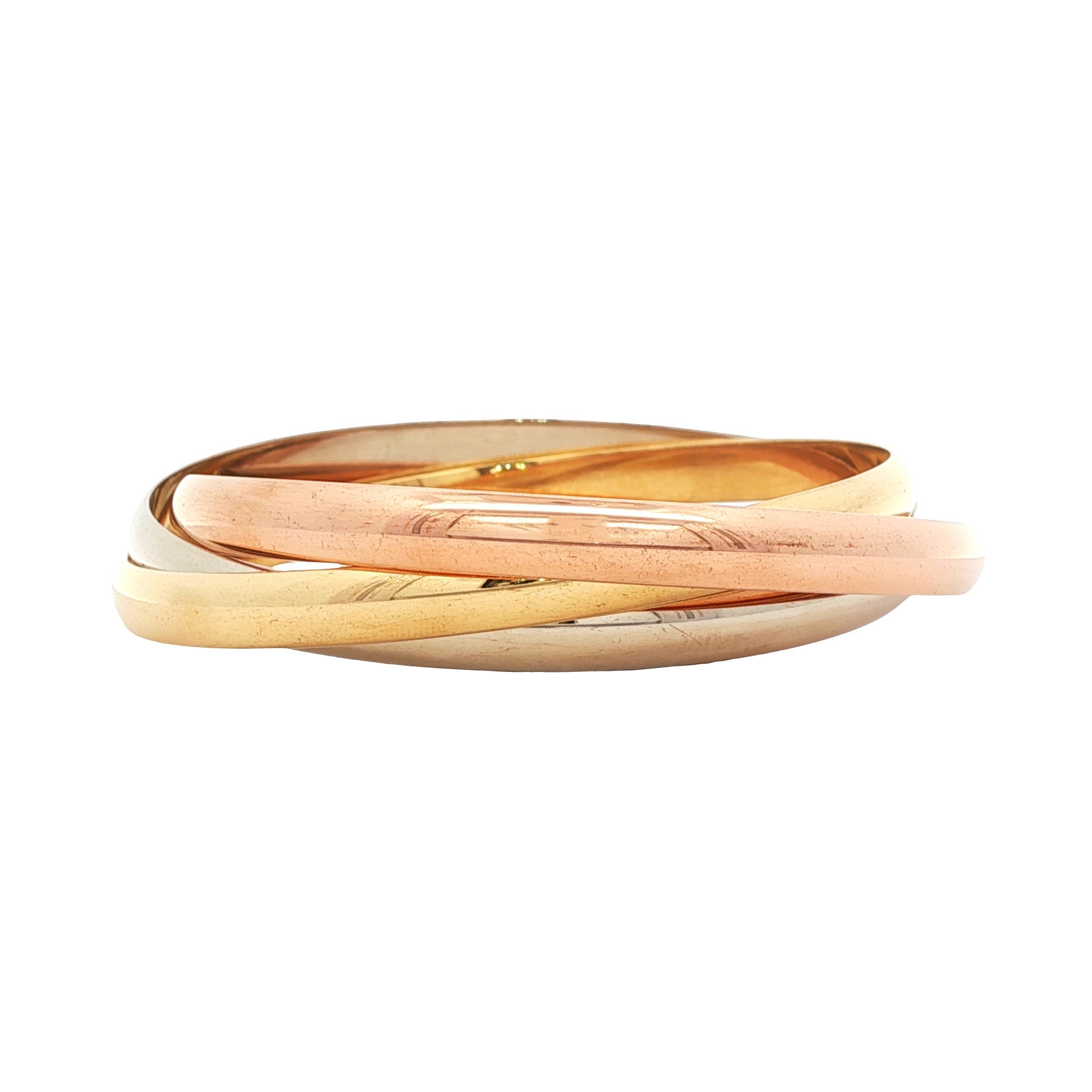 Vintage Cartier Trinity bracelet 18 kt