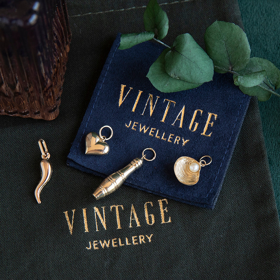 Gouden vis hanger 14 kt