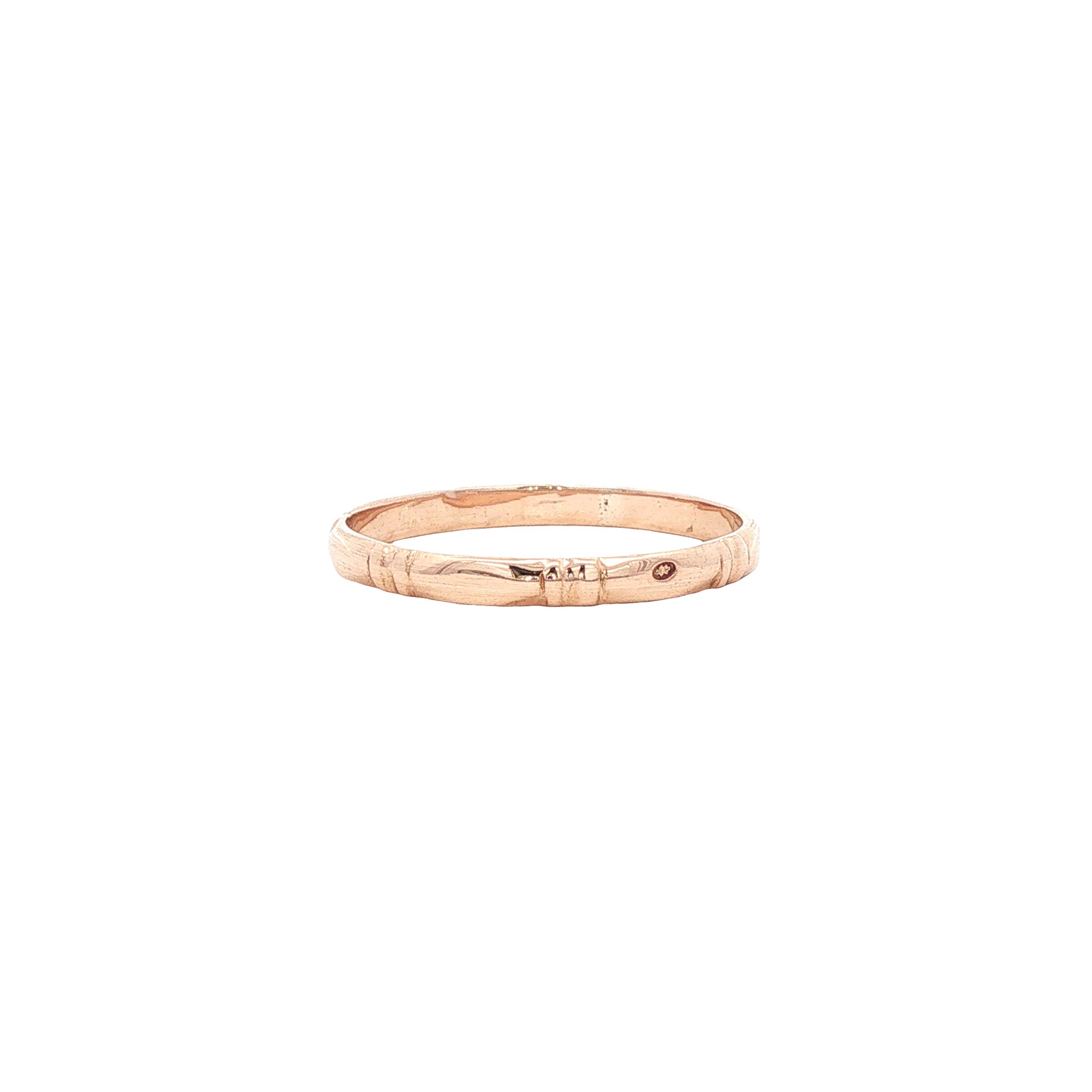 14 kt rose gold vintage fantasy ring