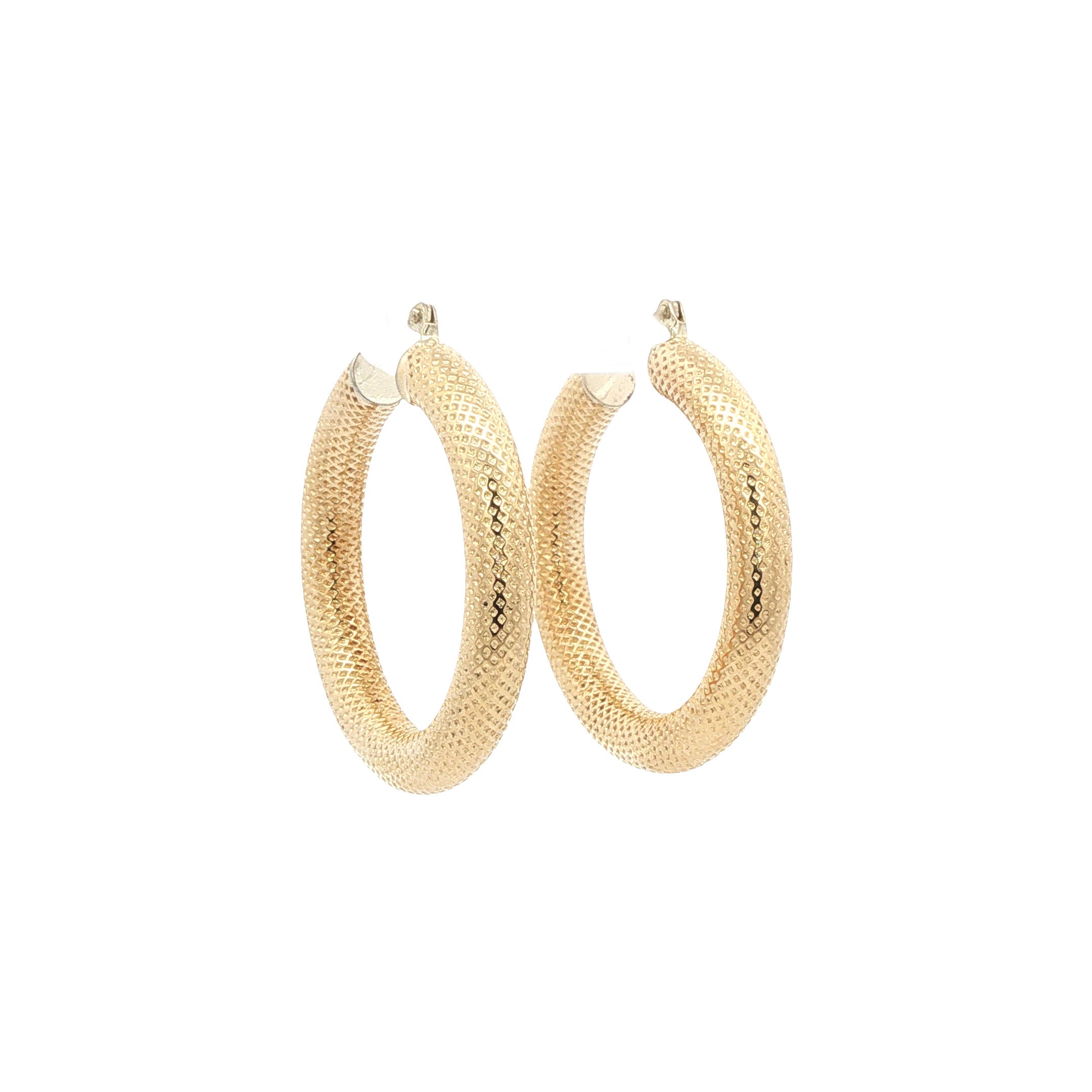 Gold fantasy earrings 14 kt