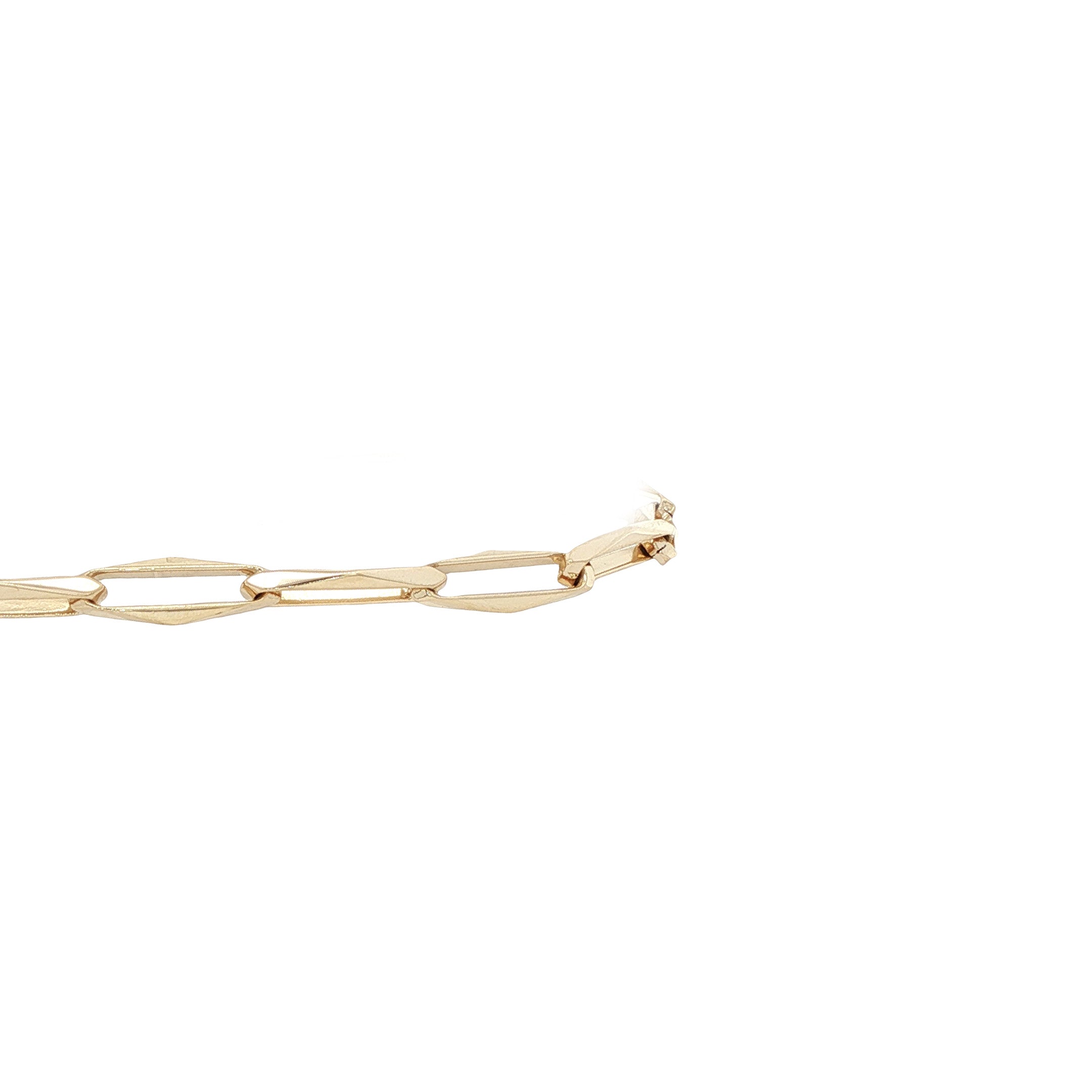 Gold closed forever bracelet 14 kt