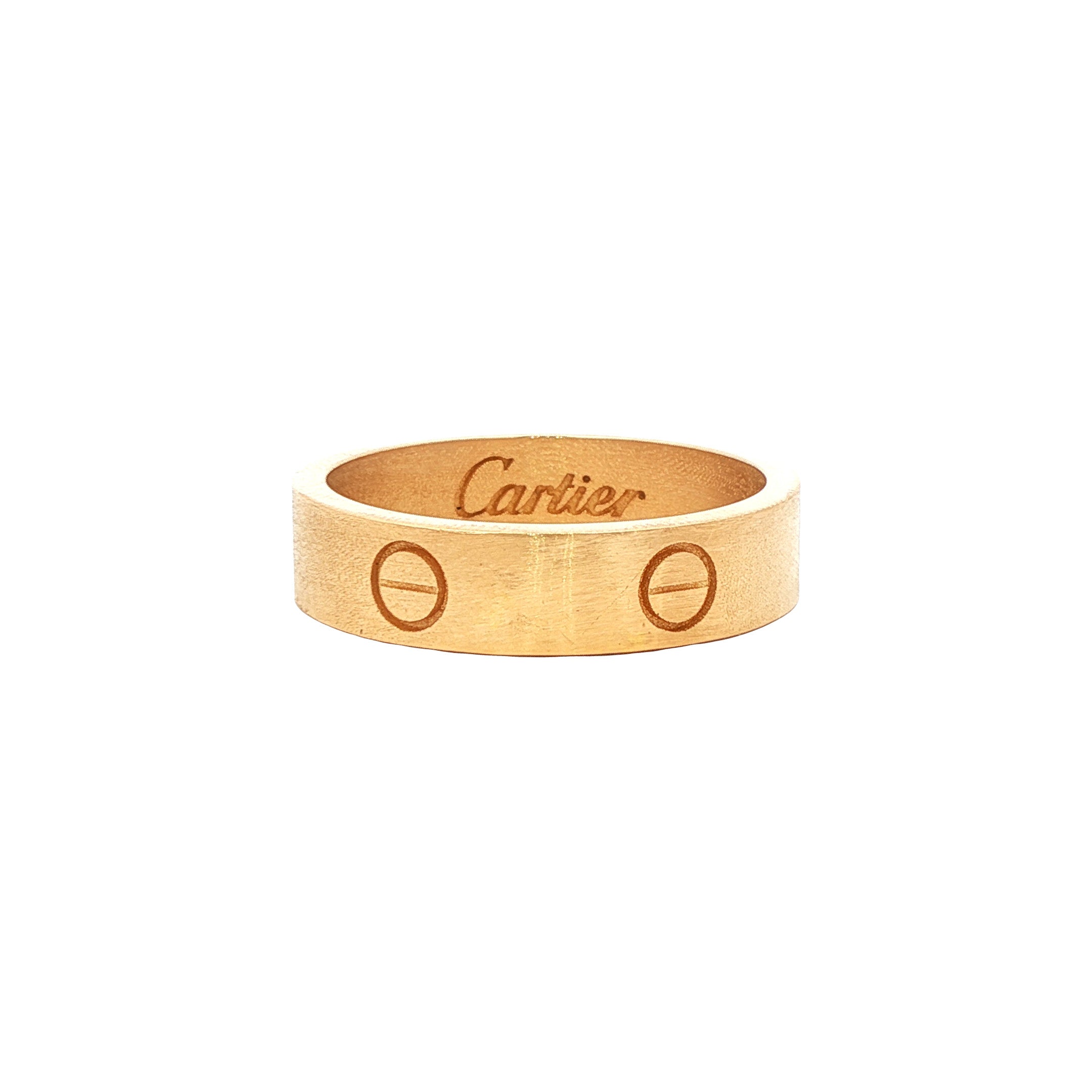 Vintage Cartier LOVE ring, classic model, 18 kt