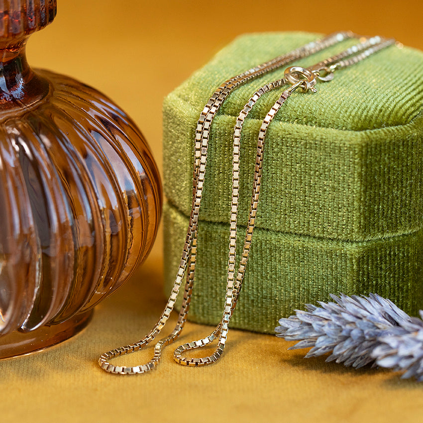 Gouden venetiaan collier 14 kt