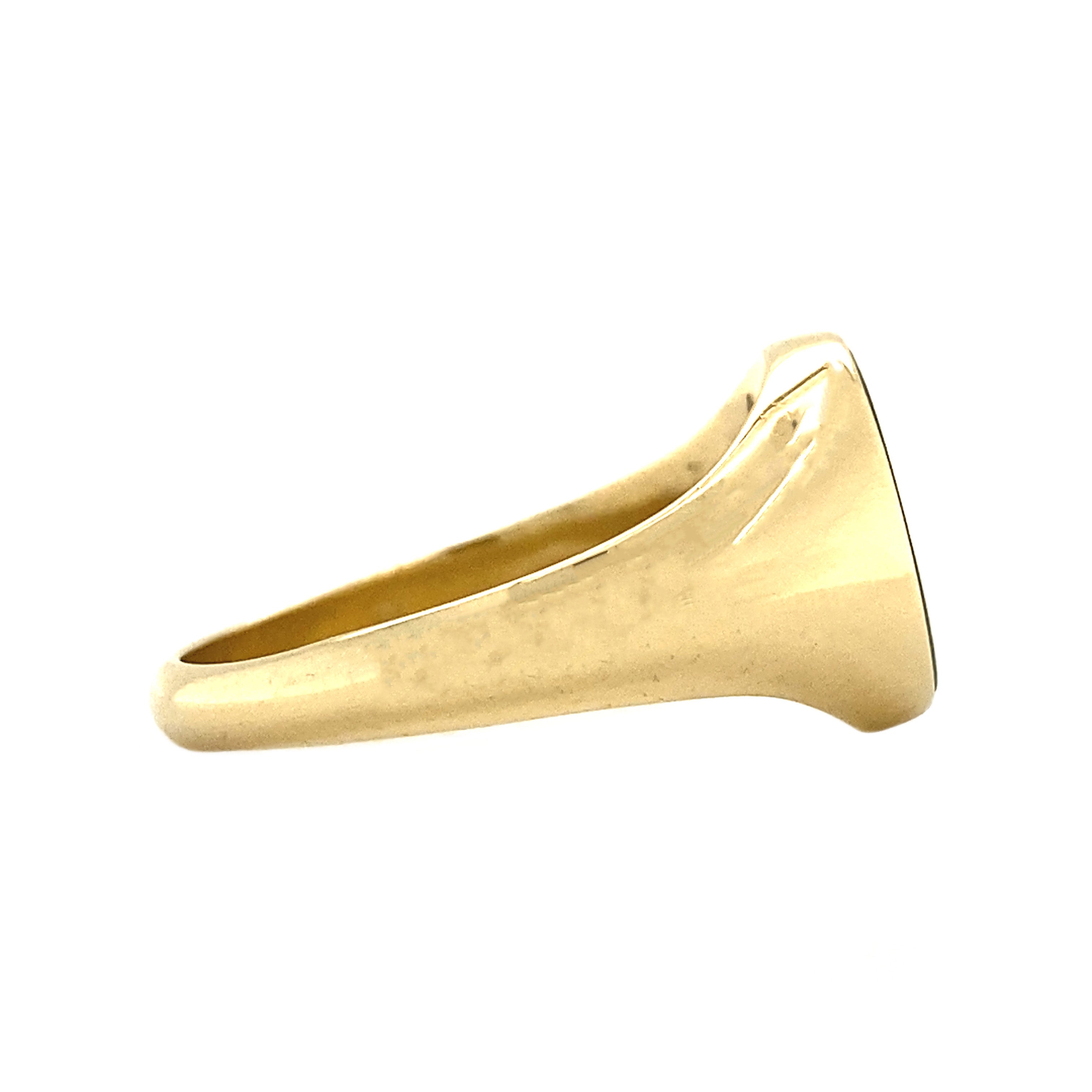 Twiggy ring 14 krt - Royal Green