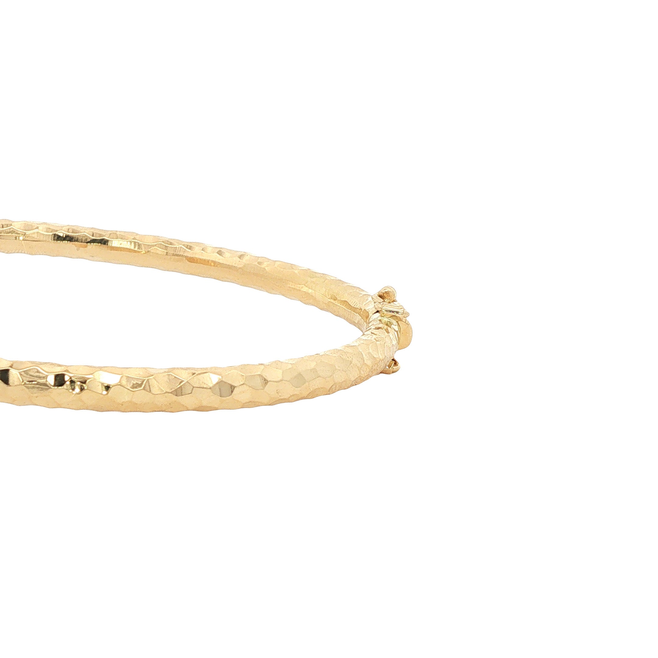 18 kt gold vintage fantasy bangle
