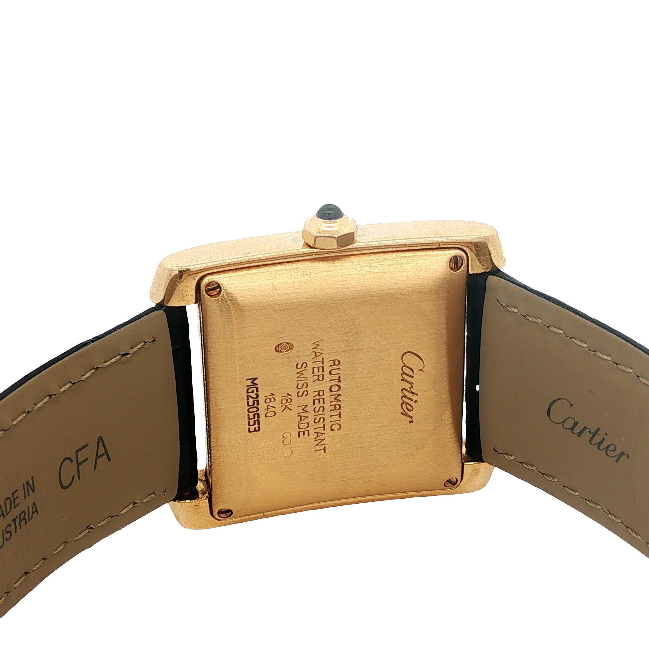 Cartier Tank Francaise large horloge 18 kt