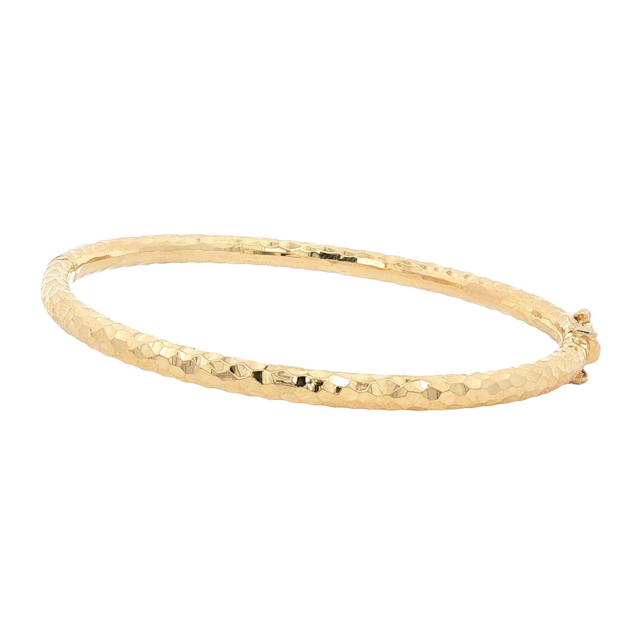 18 kt gold vintage fantasy bangle