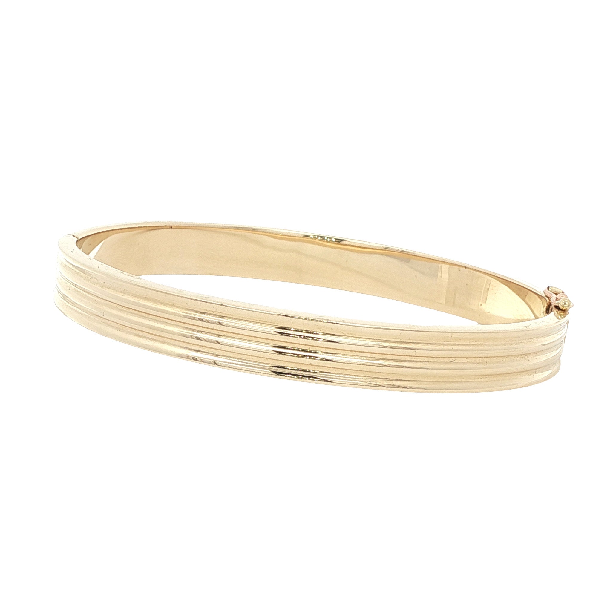 Gold fantasy bangle 14 kt
