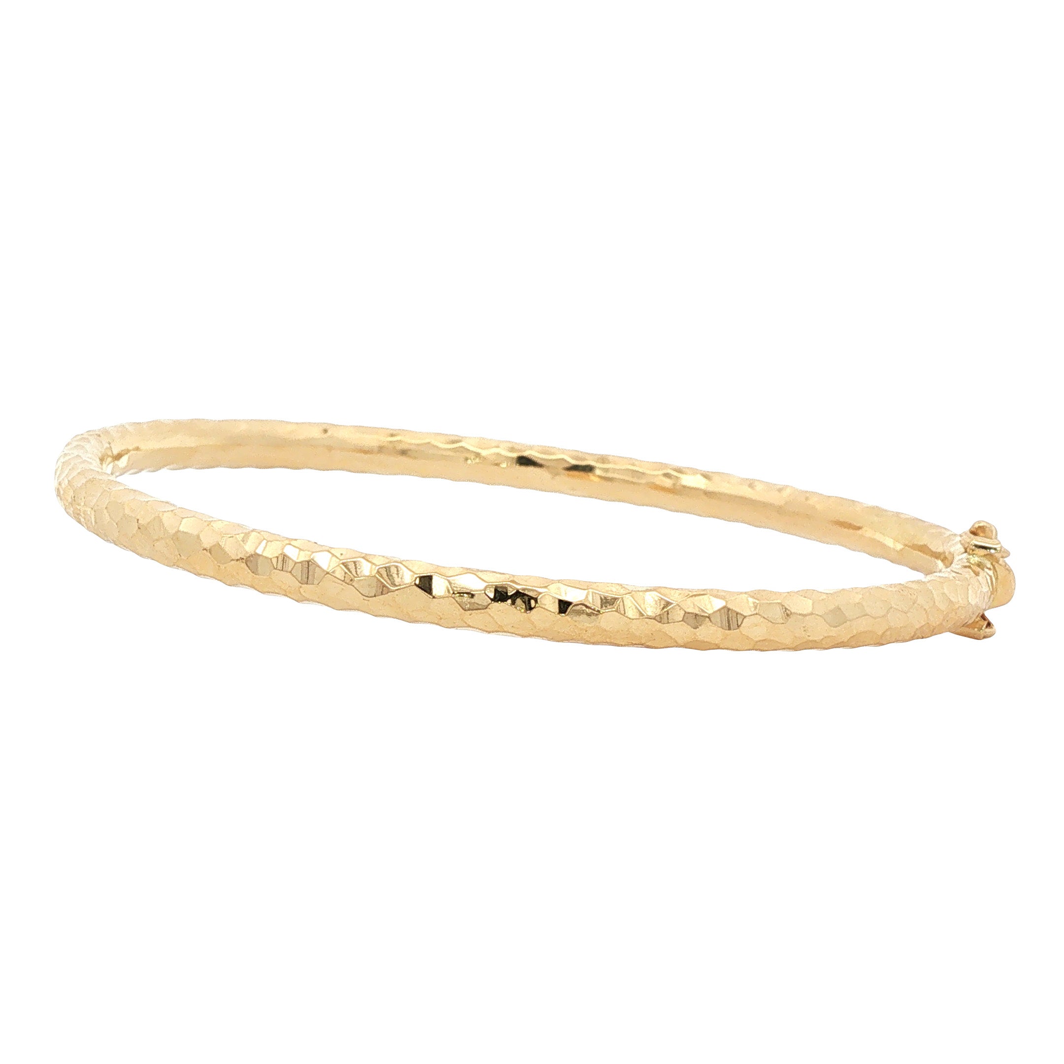 18 kt gold vintage fantasy bangle