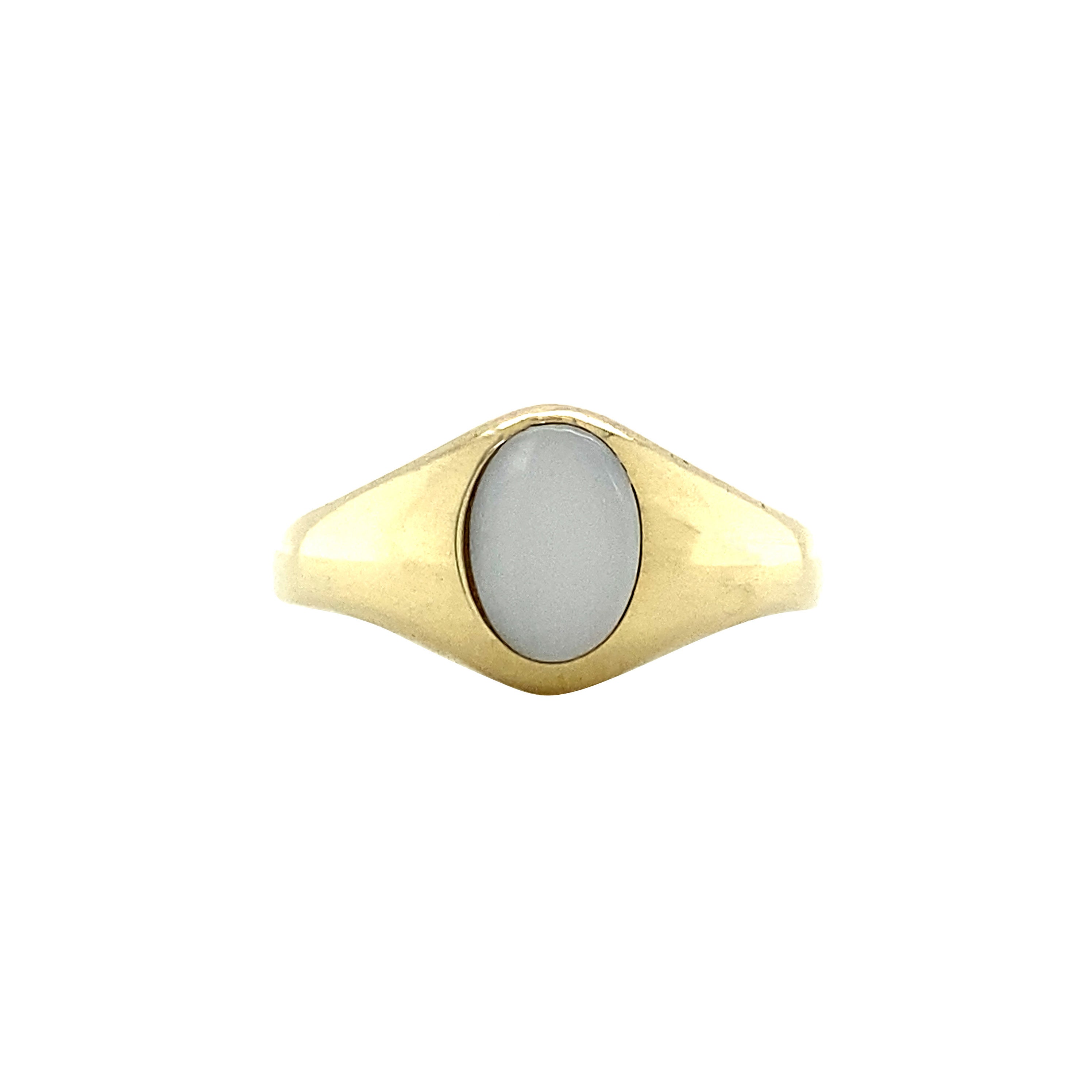 Twiggy ring xxs 14 kt - Cloudy Sky