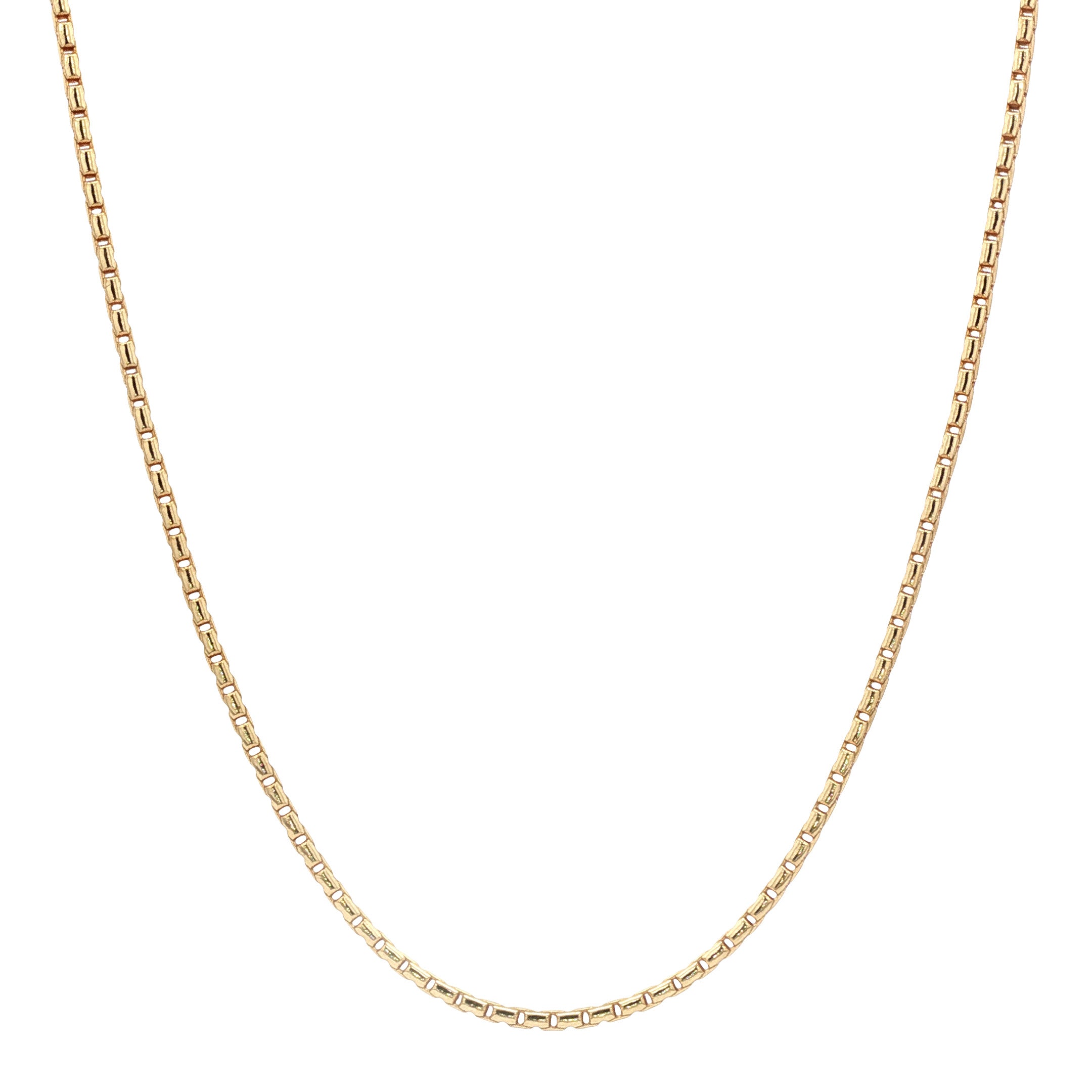 Gouden fantasie collier 14 kt