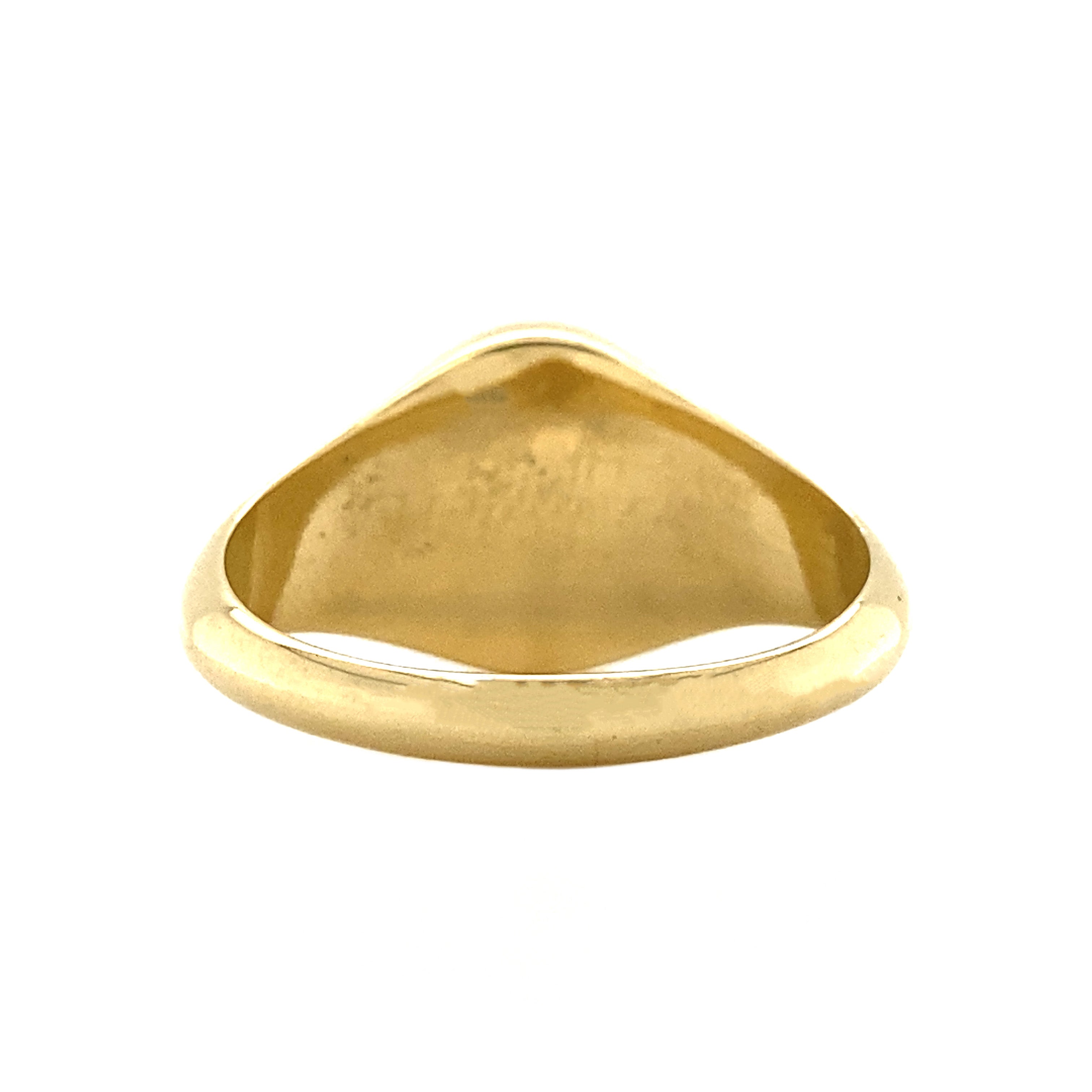 Twiggy ring 14 krt - Royal Green