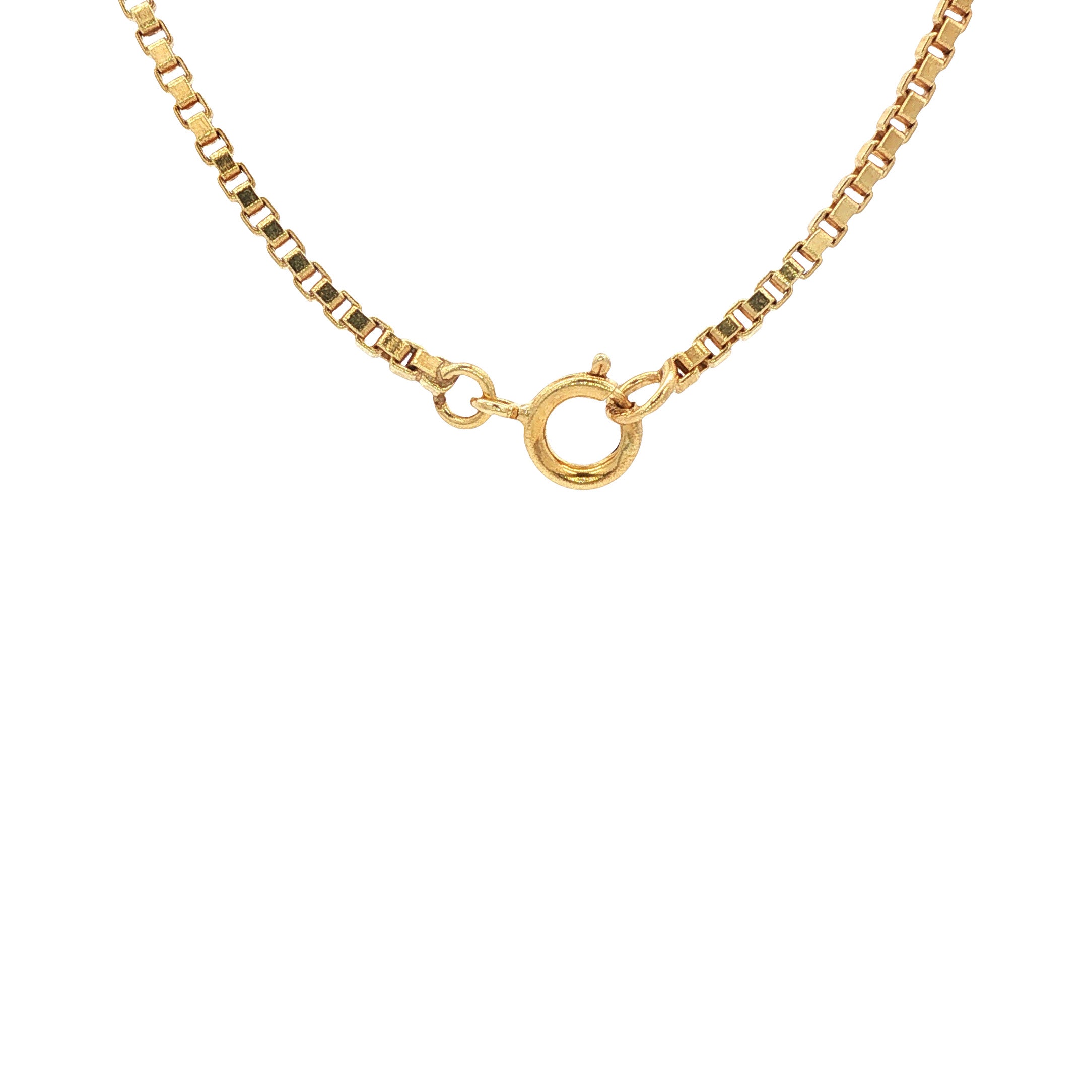 Vintage gold Venetian necklace 14 kt