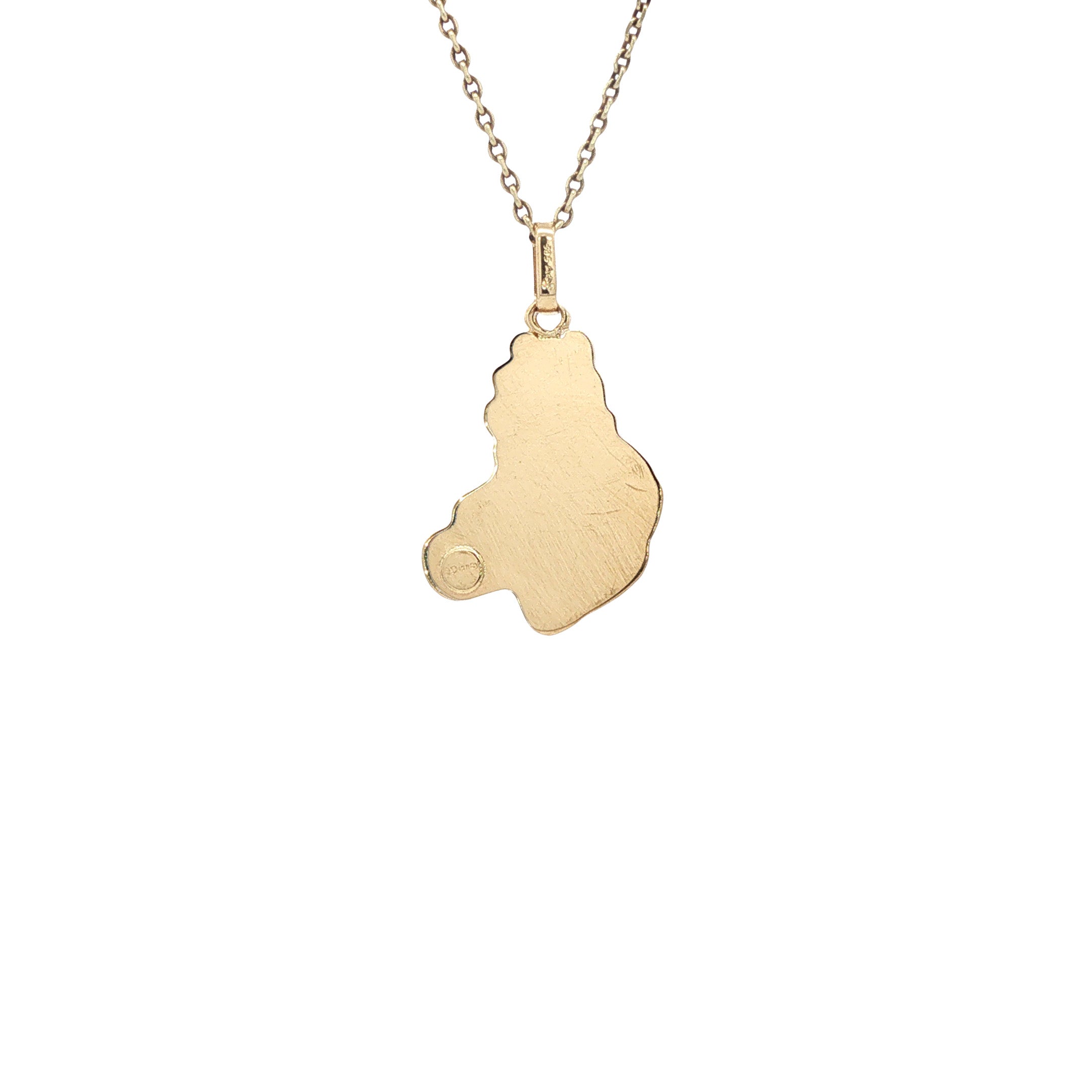 Vintage 14 kt gold Winnie the Pooh pendant