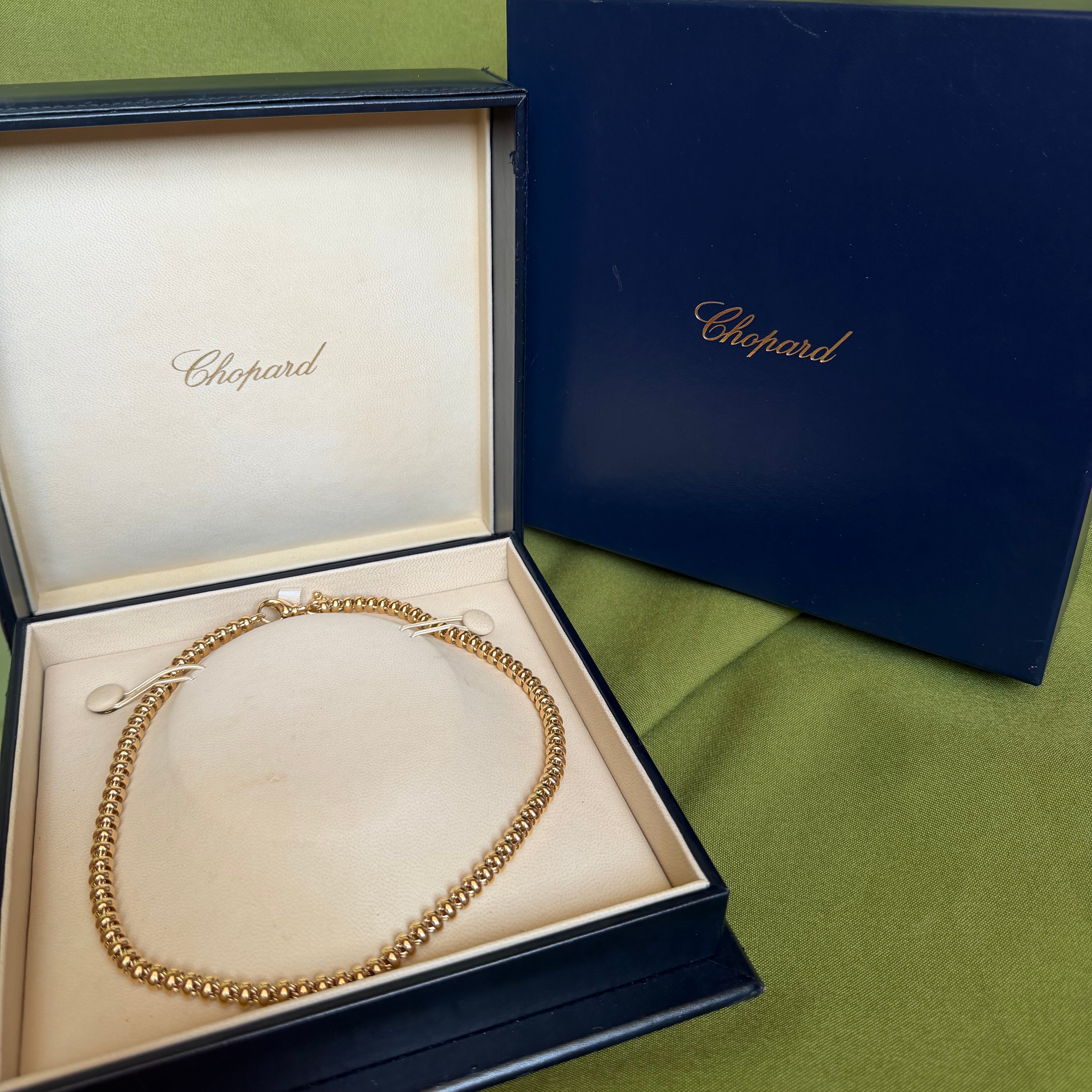 Vintage gold Chopard Les Chaines necklace 18 kt