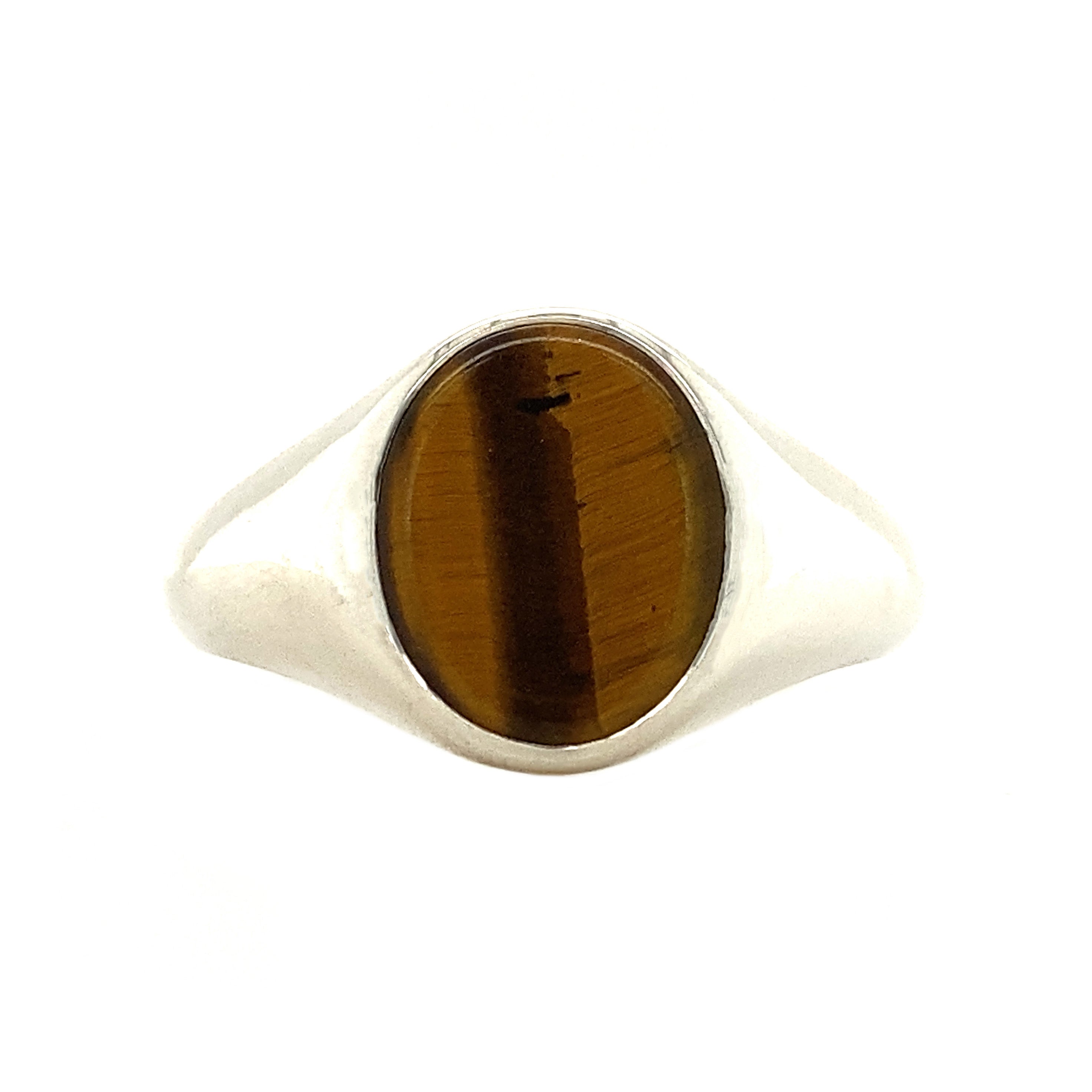 Twiggy ring 925 - Tiger Eye